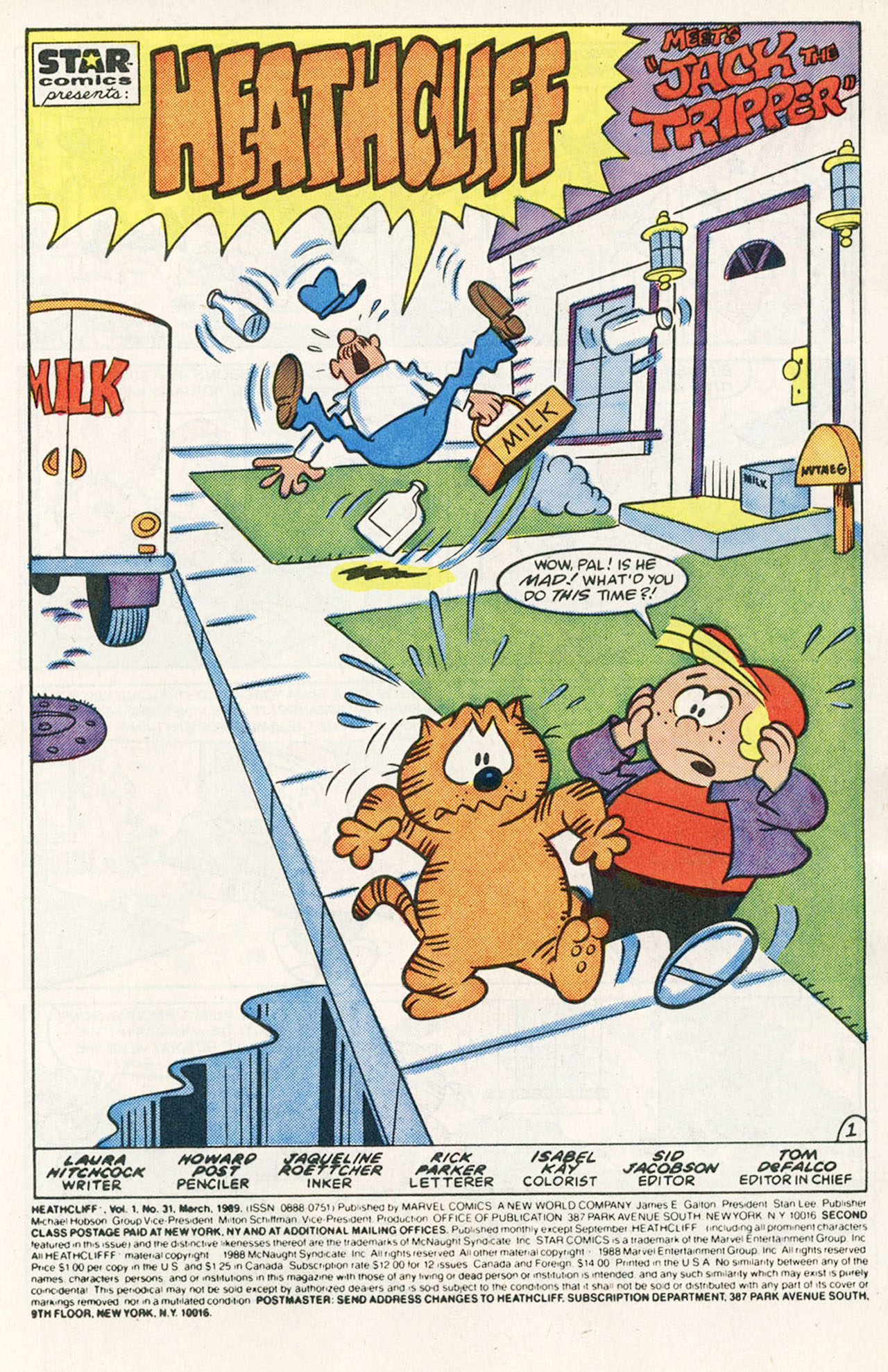 Read online Heathcliff comic -  Issue #31 - 3