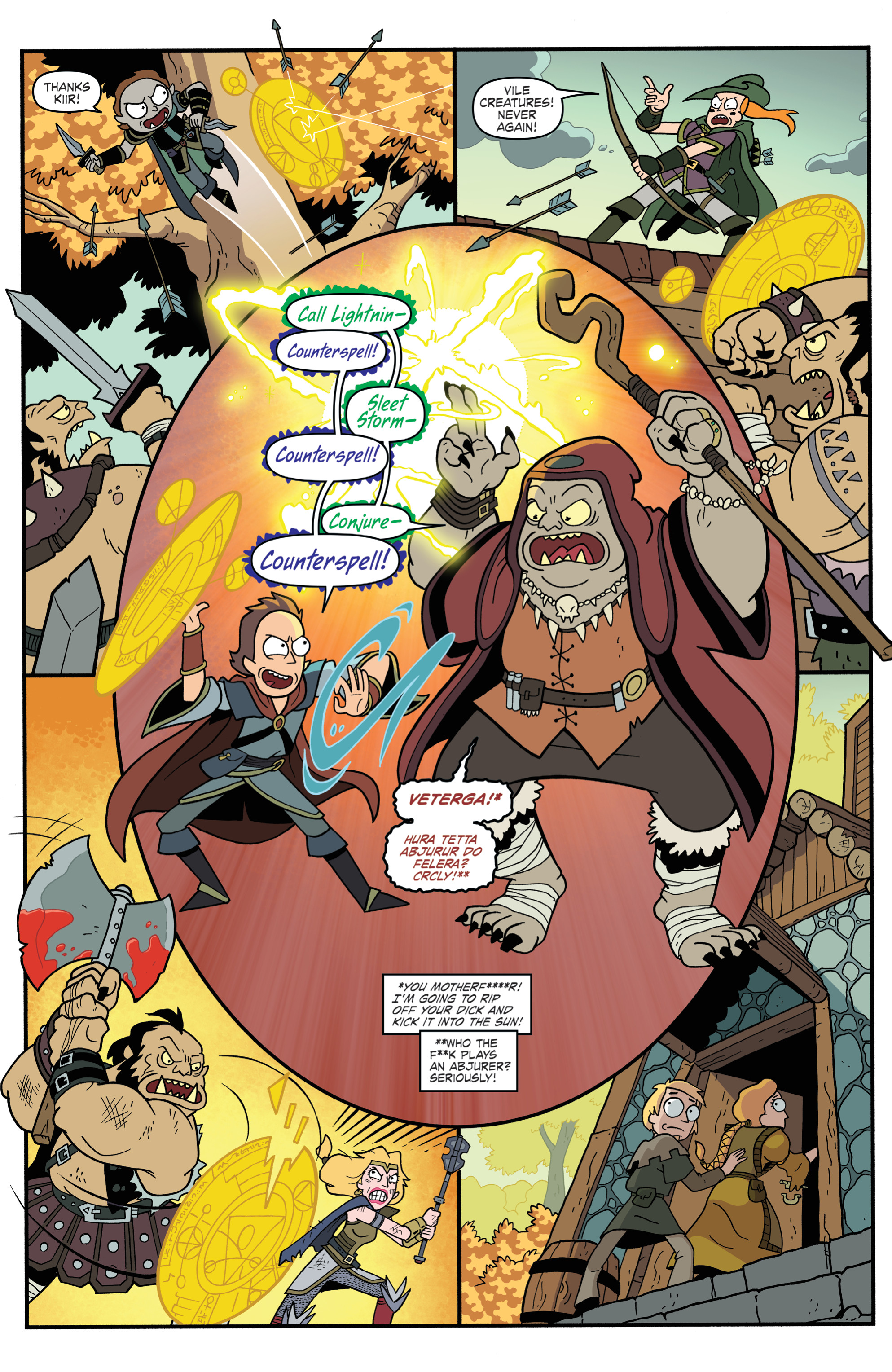 Read online Rick and Morty vs Dungeons & Dragons comic -  Issue # _TPB - 76