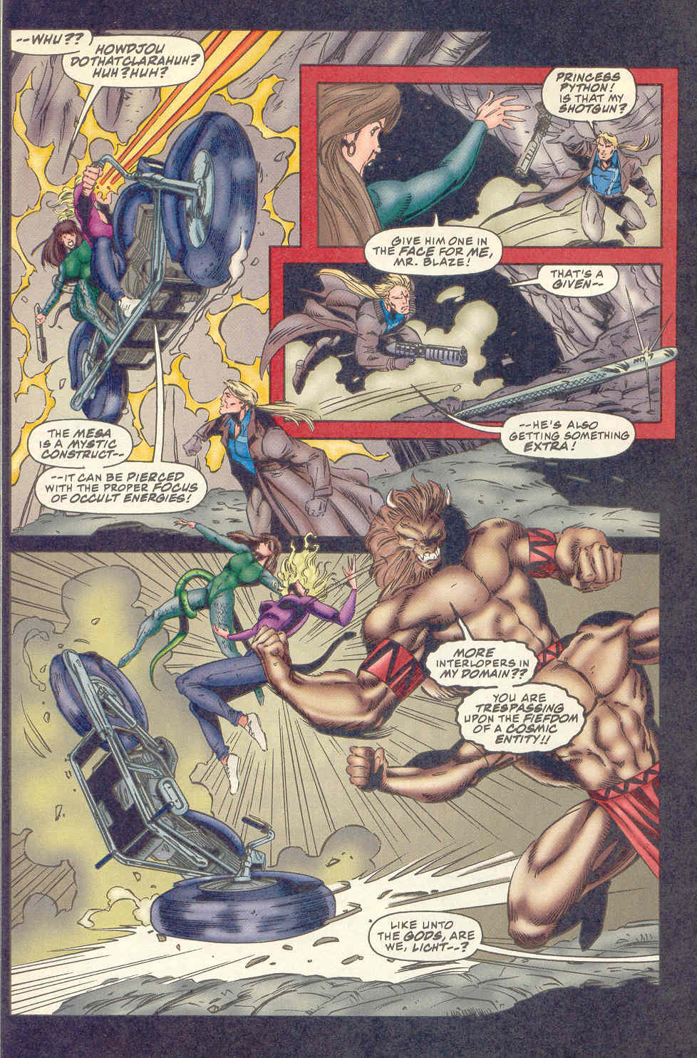 Read online Blaze comic -  Issue #5 - 21