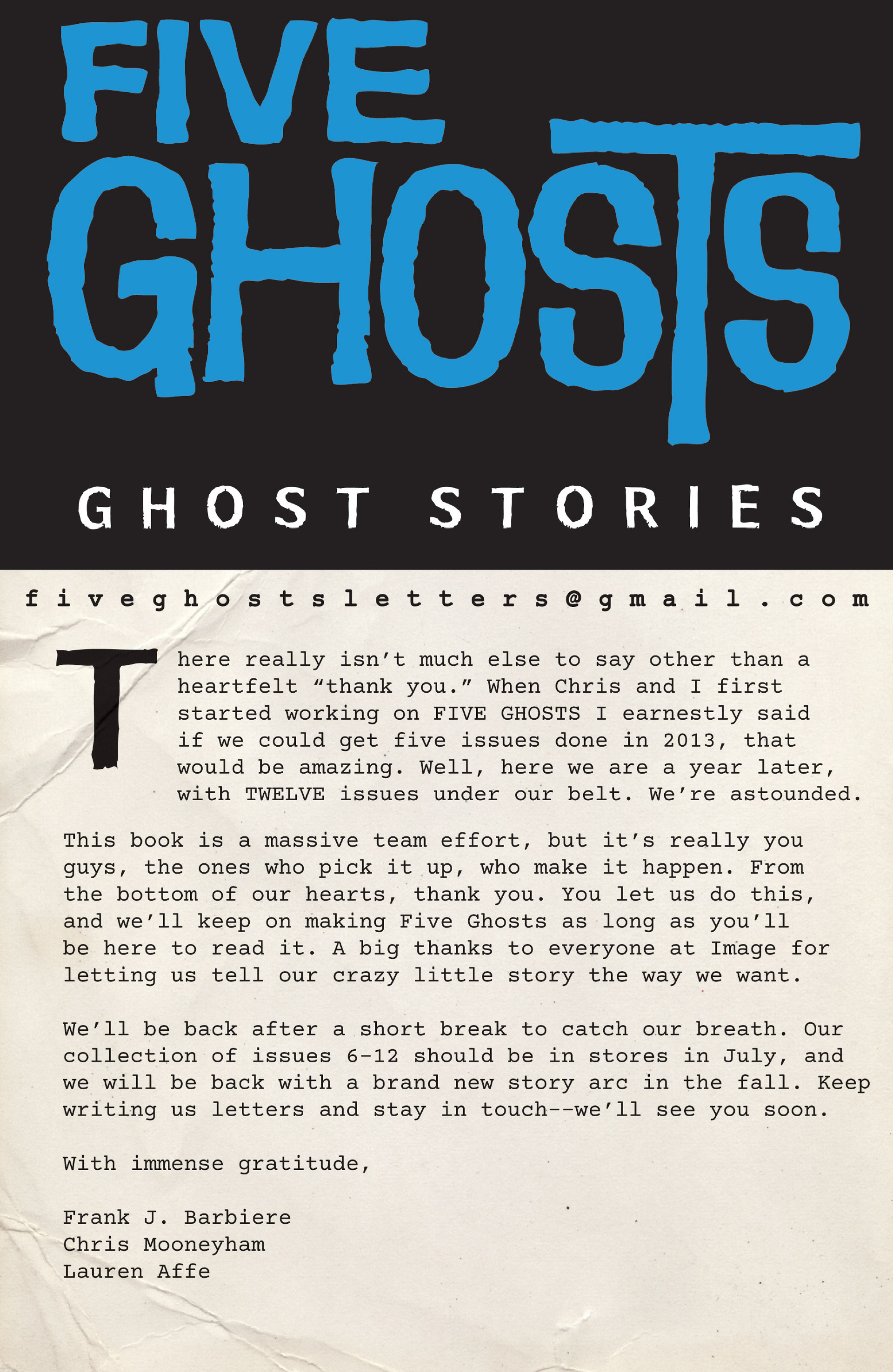 Read online Five Ghosts comic -  Issue #12 - 26