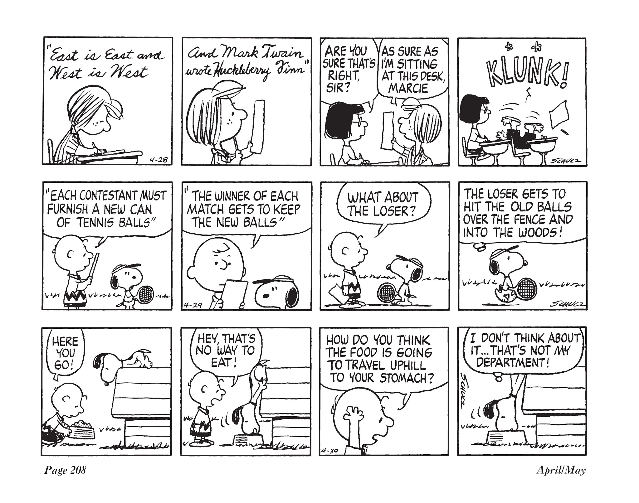 Read online The Complete Peanuts comic -  Issue # TPB 15 - 222