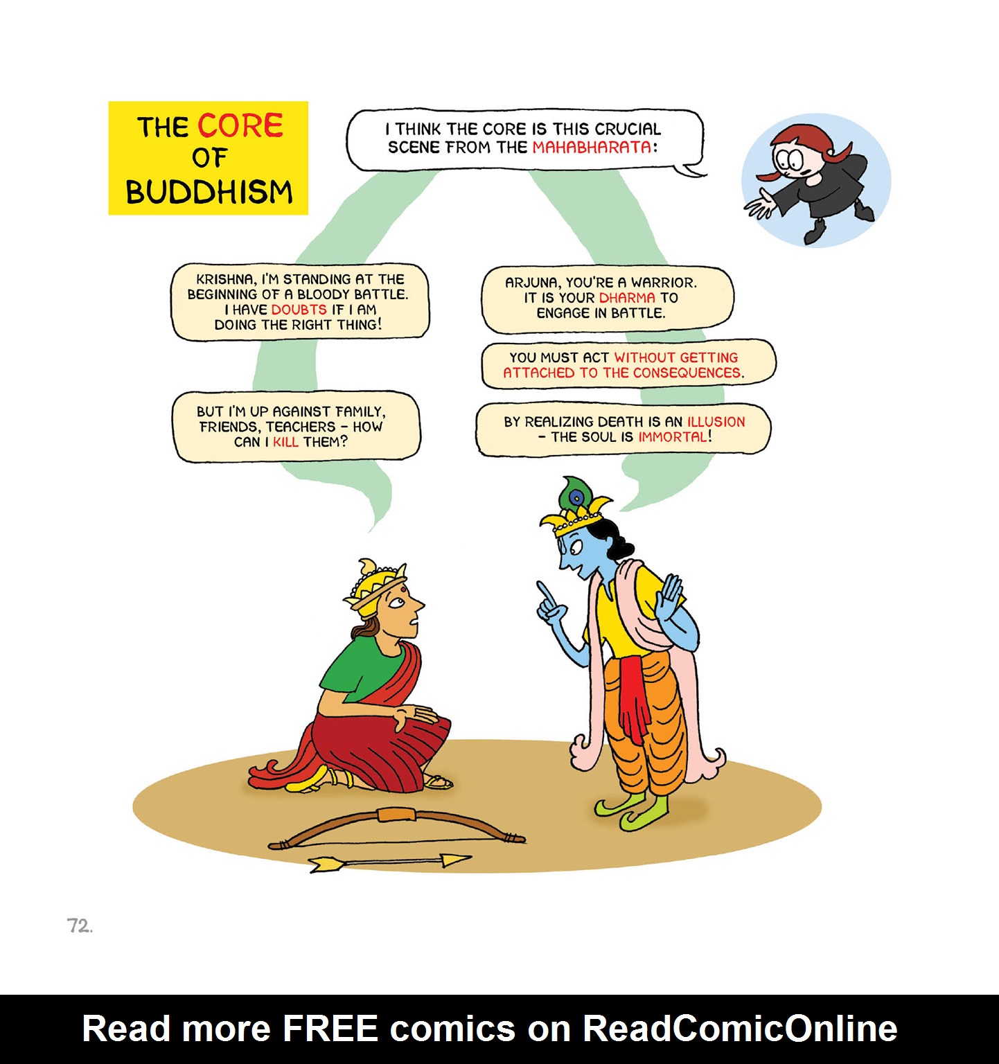 Read online Religion: A Discovery in Comics comic -  Issue # TPB - 73