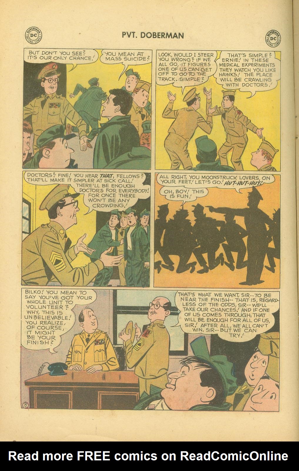 Read online Sgt. Bilko's Pvt. Doberman comic -  Issue #2 - 10