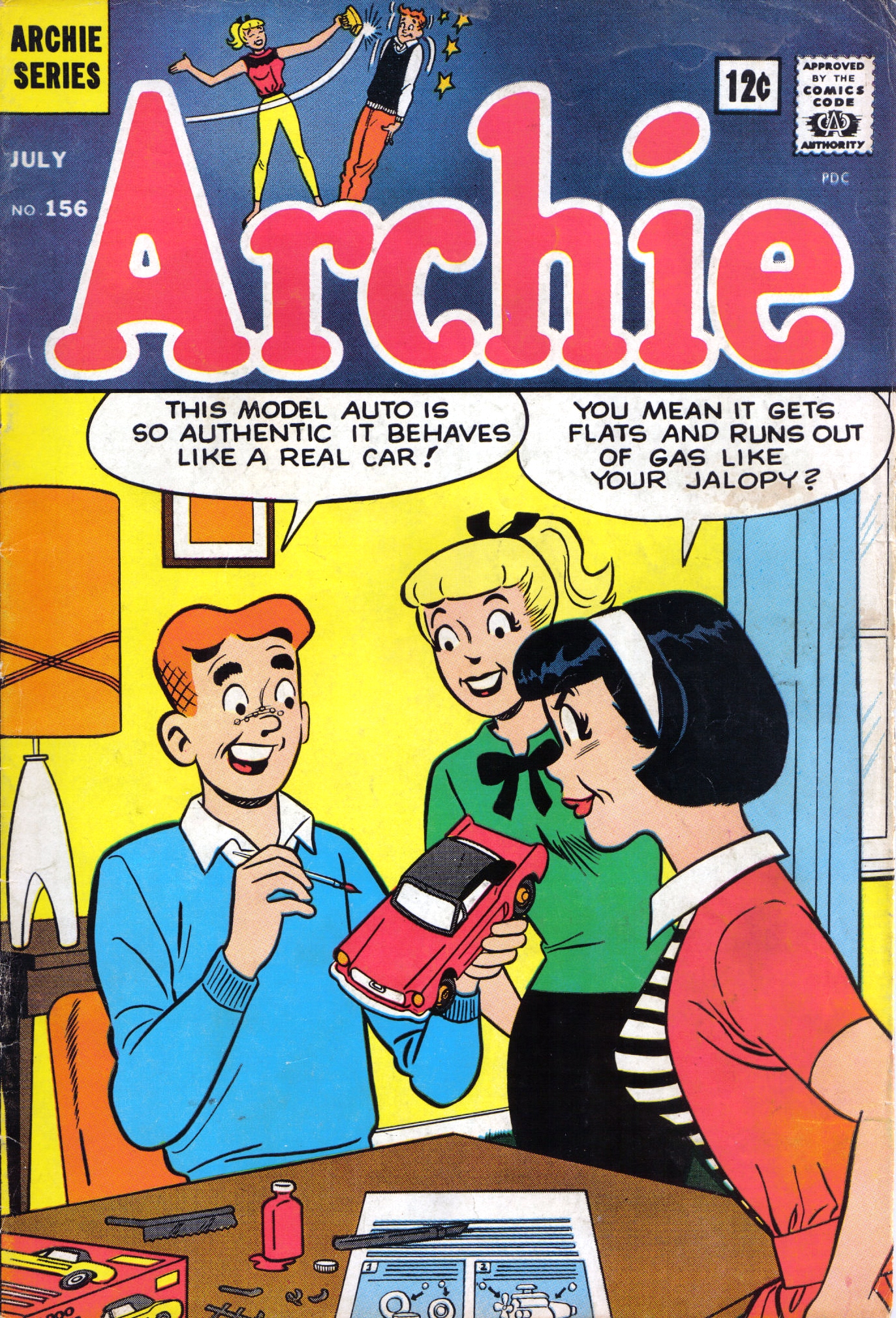 Read online Archie (1960) comic -  Issue #156 - 1