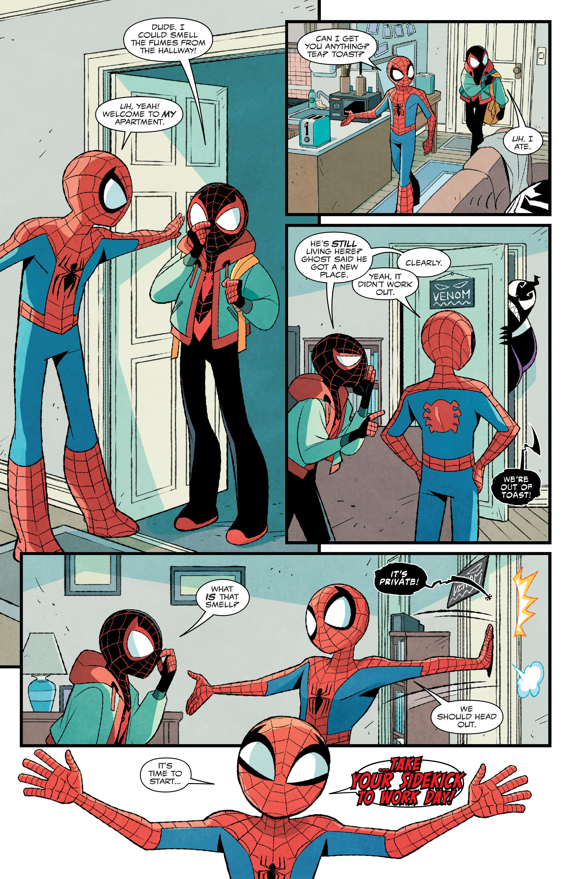 Read online Peter Parker And Miles Morales Spider-Men Double Trouble comic -  Issue #1 - 5