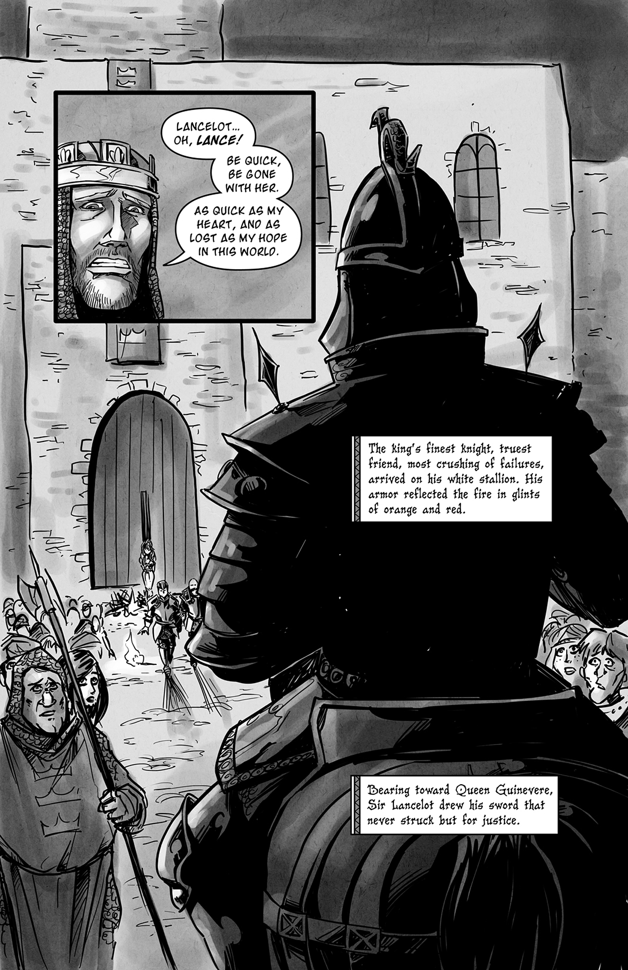 Read online Knights of the Living Dead comic -  Issue #2 - 3