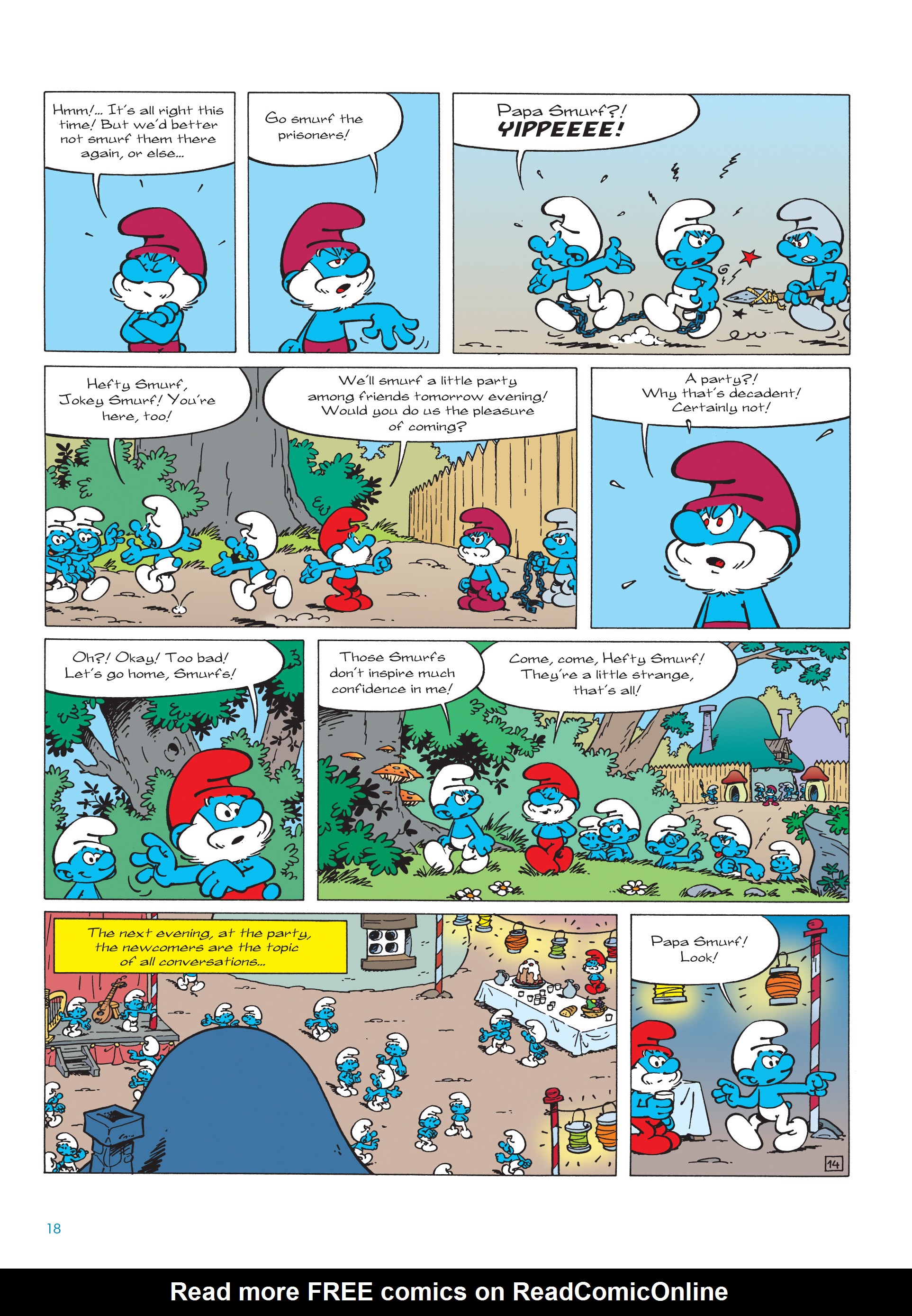 Read online The Smurfs comic -  Issue #22 - 19