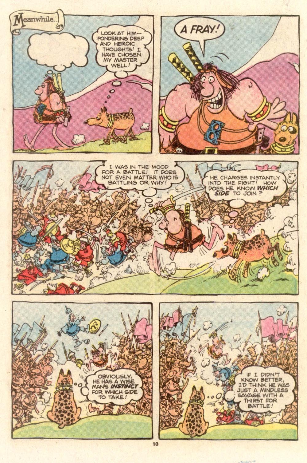 Read online Sergio Aragonés Groo the Wanderer comic -  Issue #29 - 10