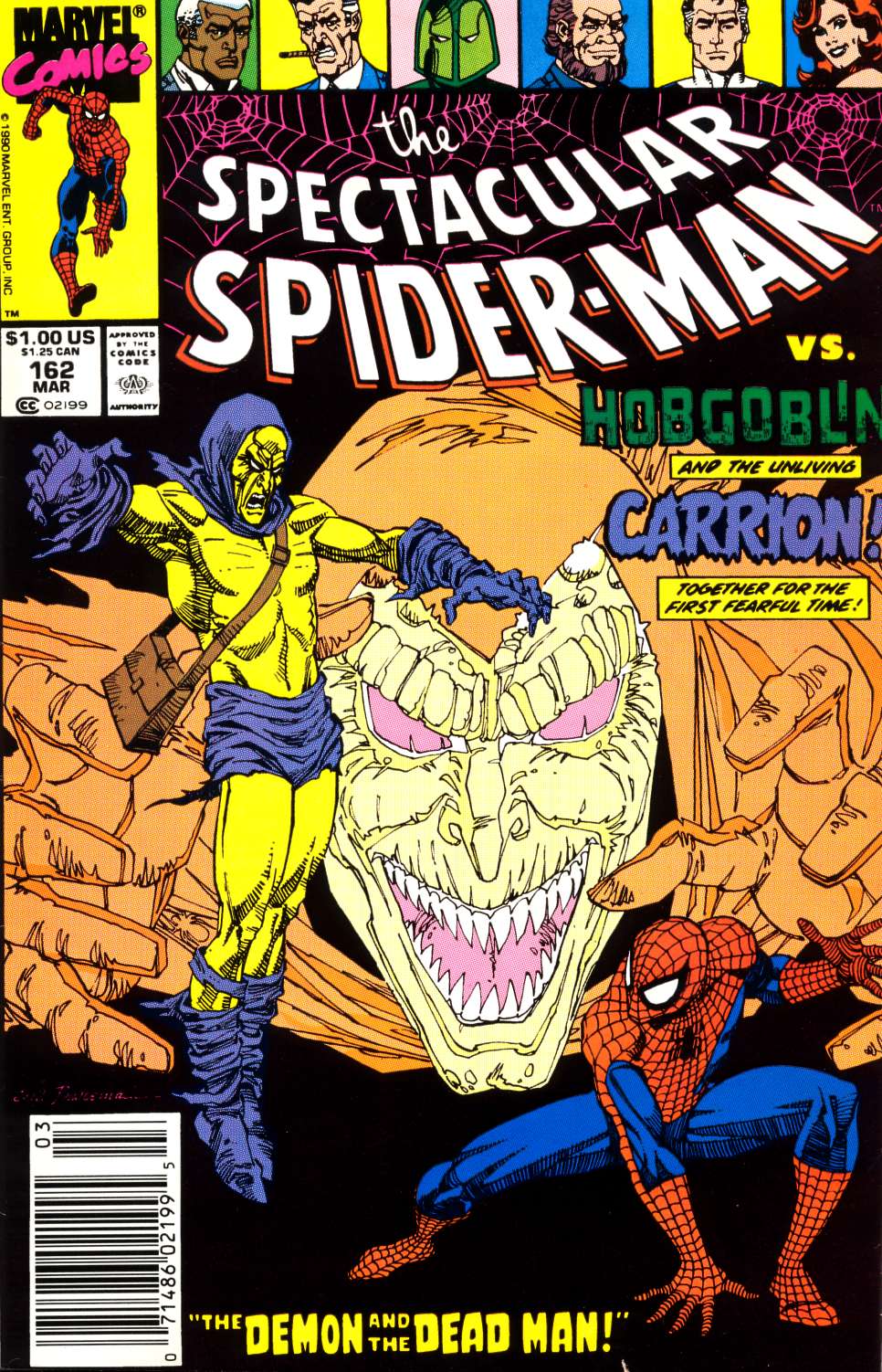Read online The Spectacular Spider-Man (1976) comic -  Issue #162 - 1