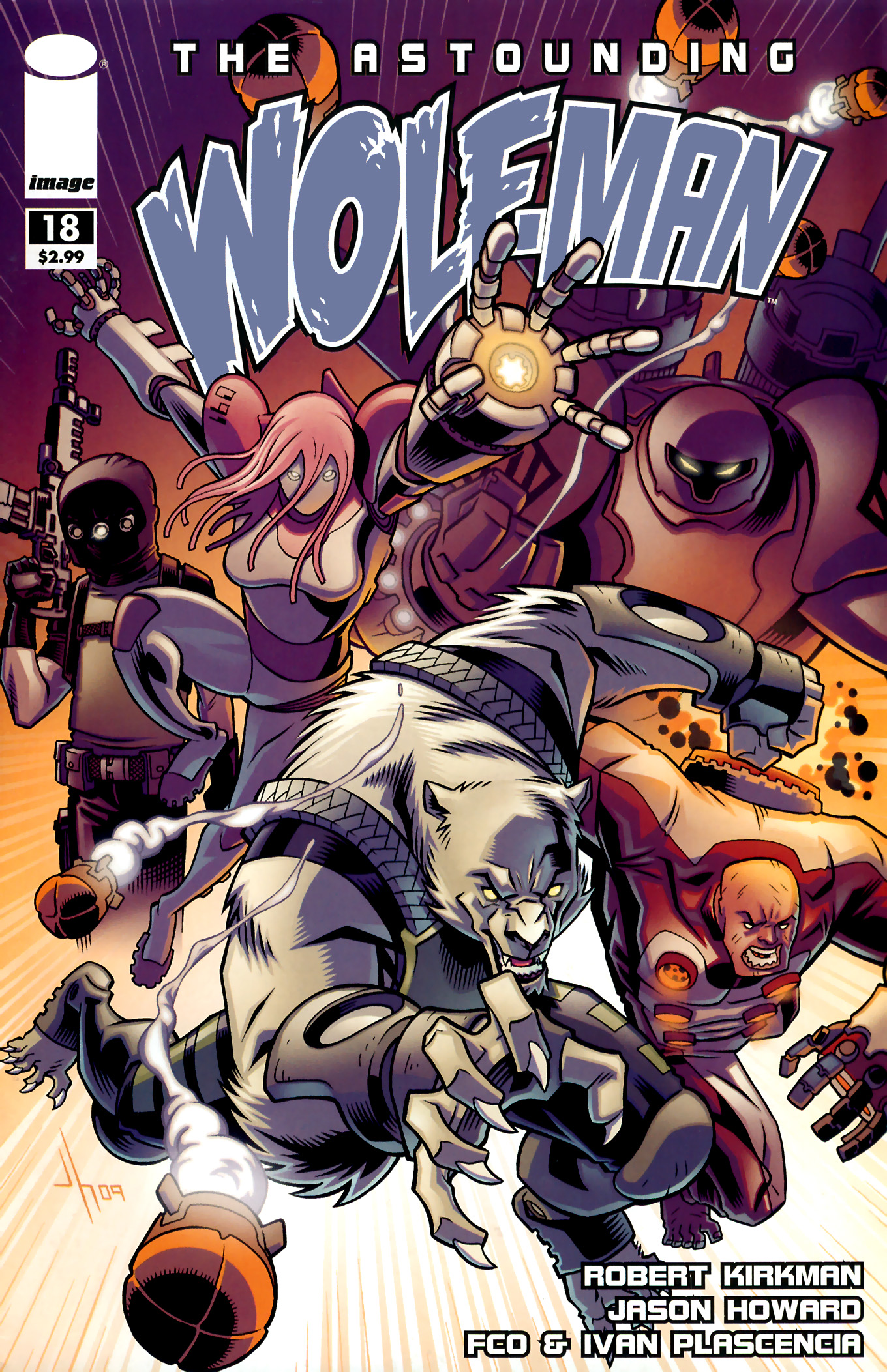 Read online The Astounding Wolf-Man comic -  Issue #18 - 1