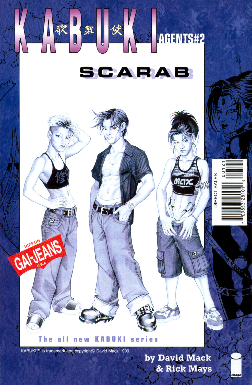 Read online Kabuki Agents: Scarab comic -  Issue #1 - 37