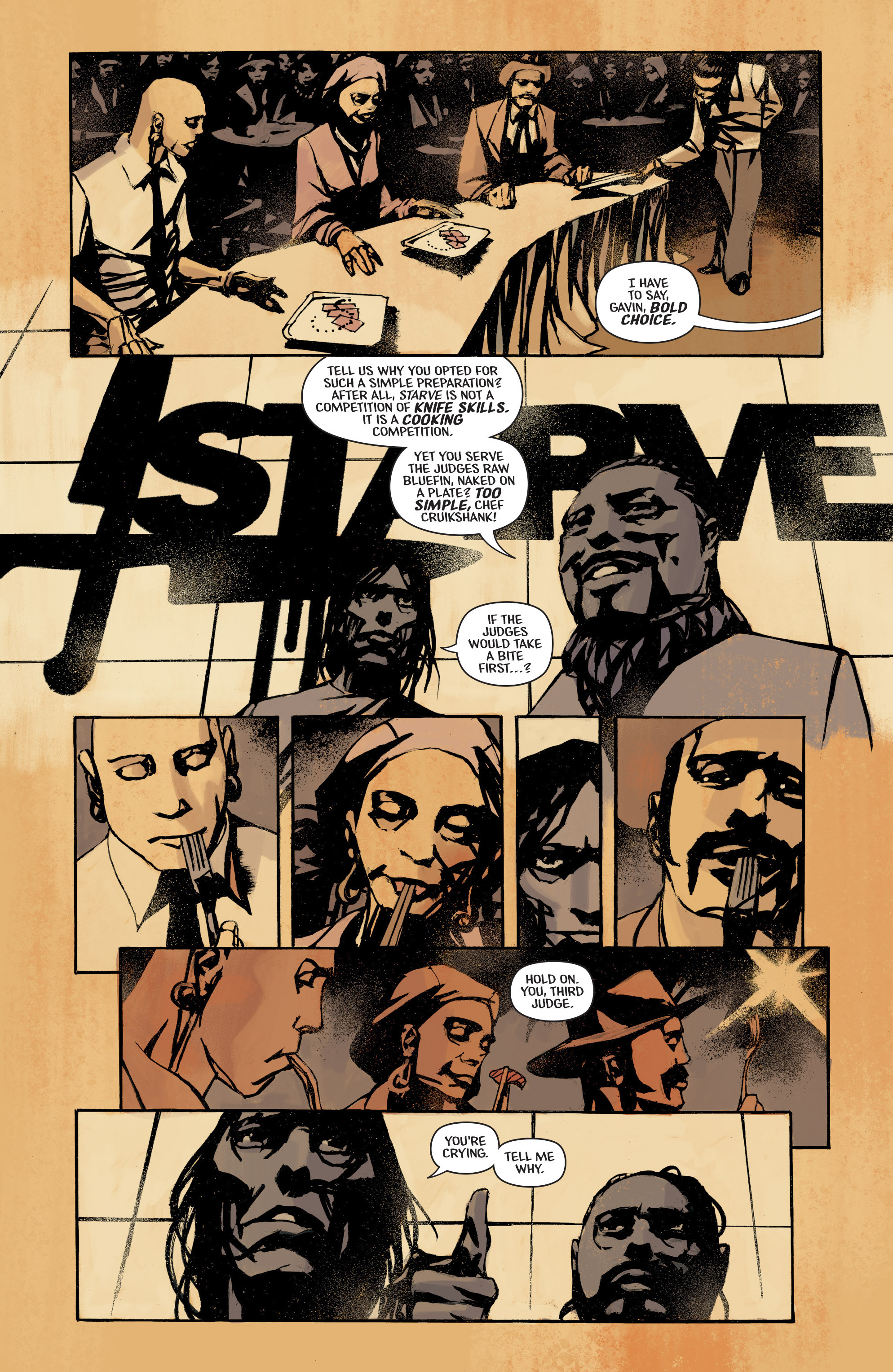 Read online Starve comic -  Issue #2 - 21