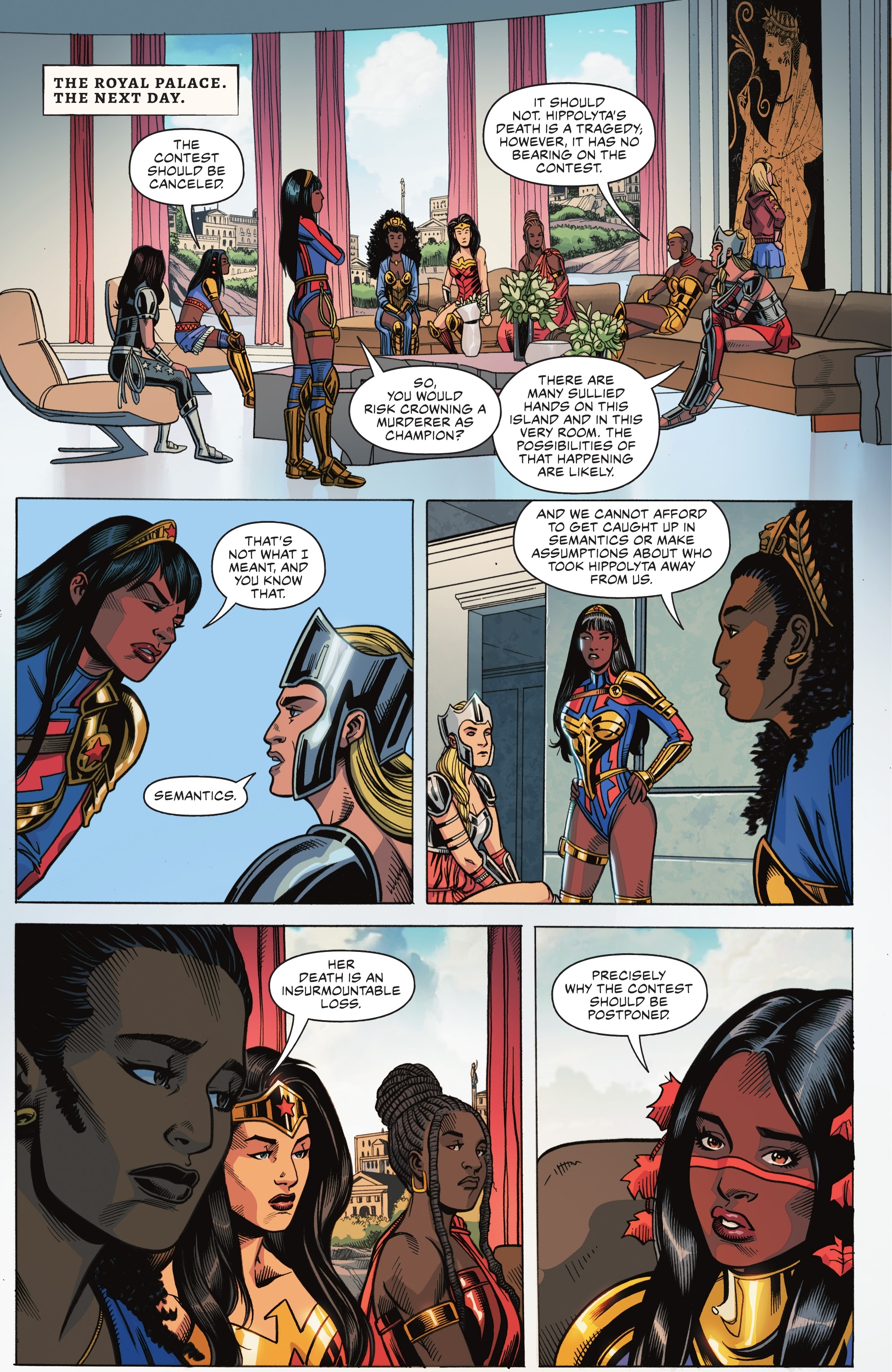 Read online Nubia & the Amazons comic -  Issue #6 - 12