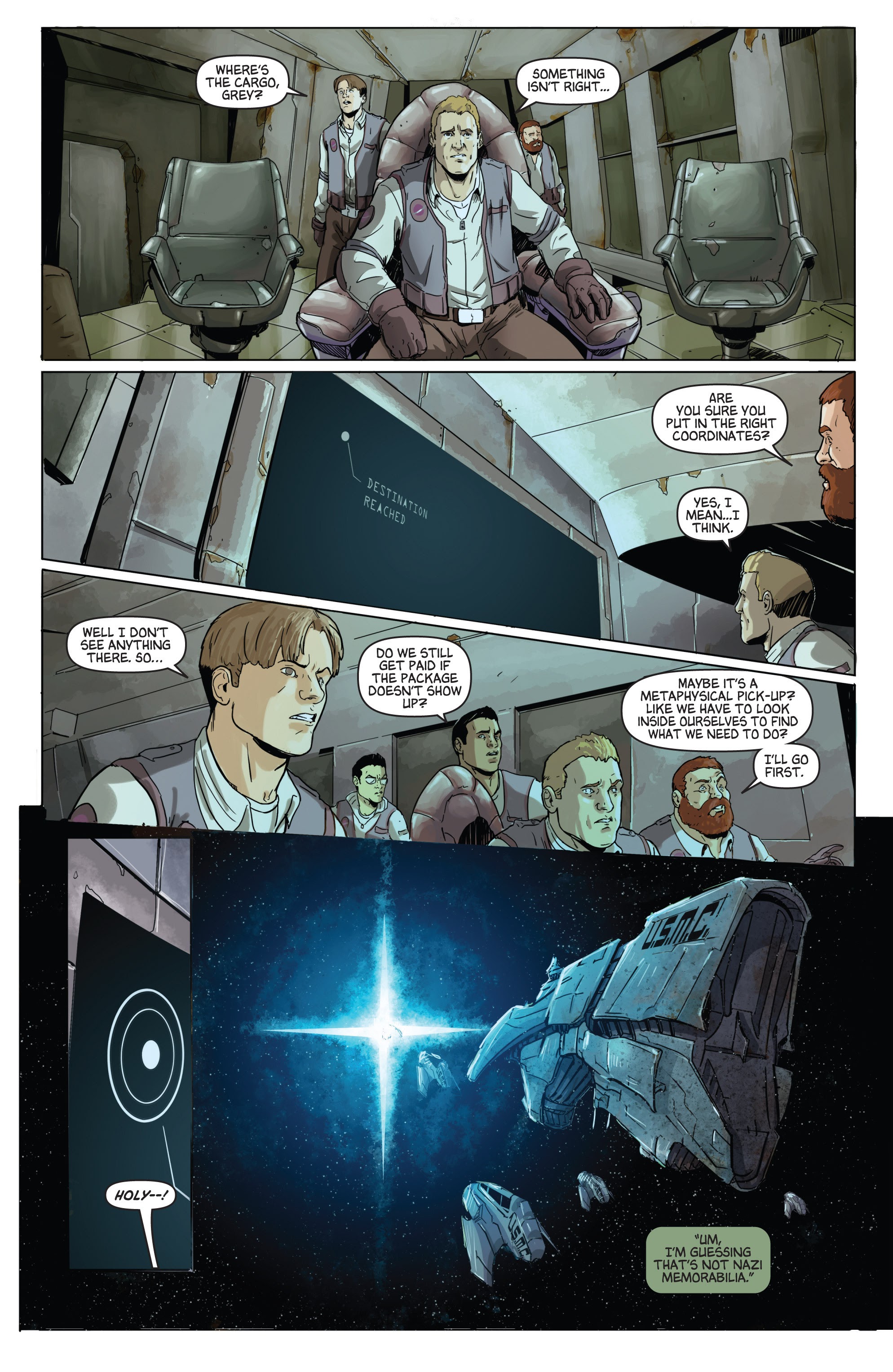 Read online Aliens vs. Parker comic -  Issue #1 - 11