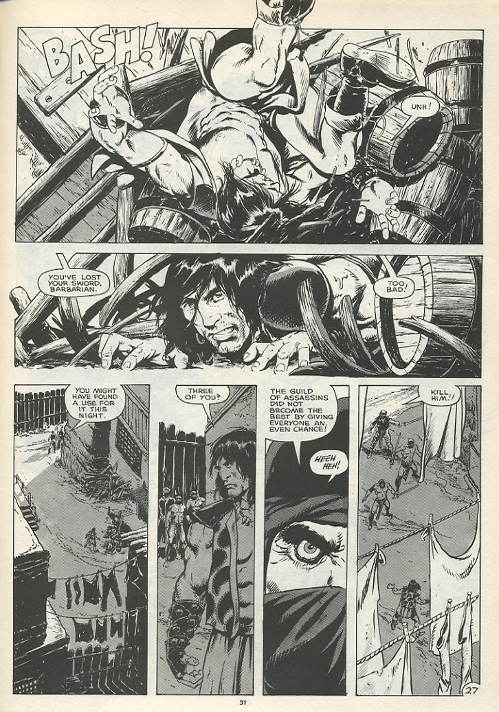 Read online The Savage Sword Of Conan comic -  Issue #165 - 33