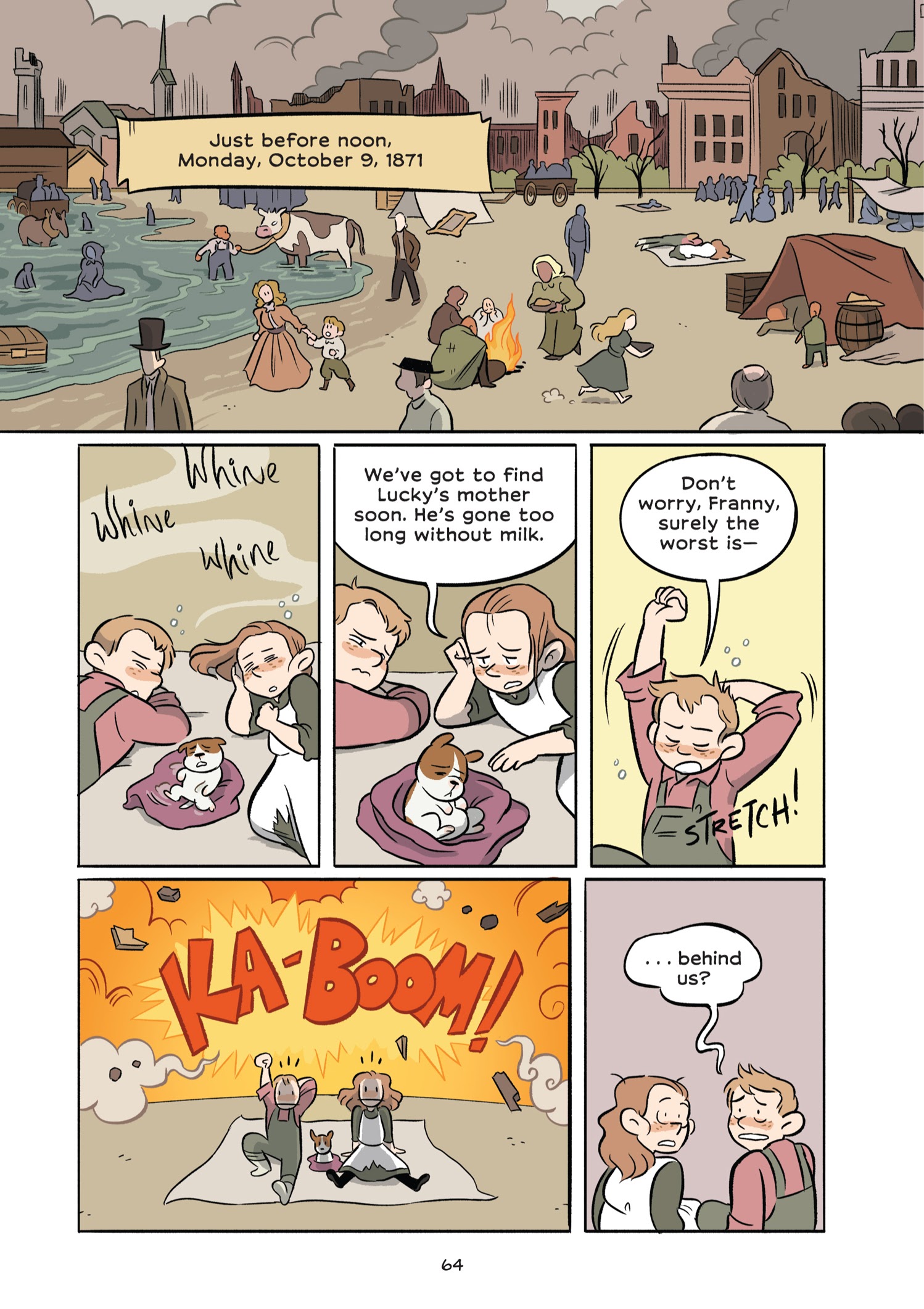 Read online History Comics comic -  Issue # The Great Chicago Fire: Rising From the Ashes - 73