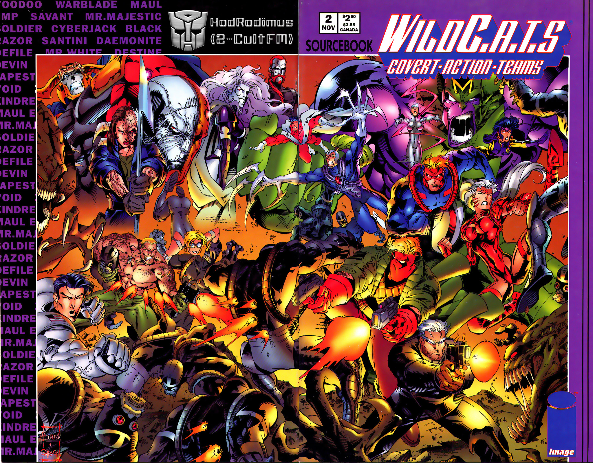 Read online WildC.A.T.s Sourcebook comic -  Issue #2 - 1