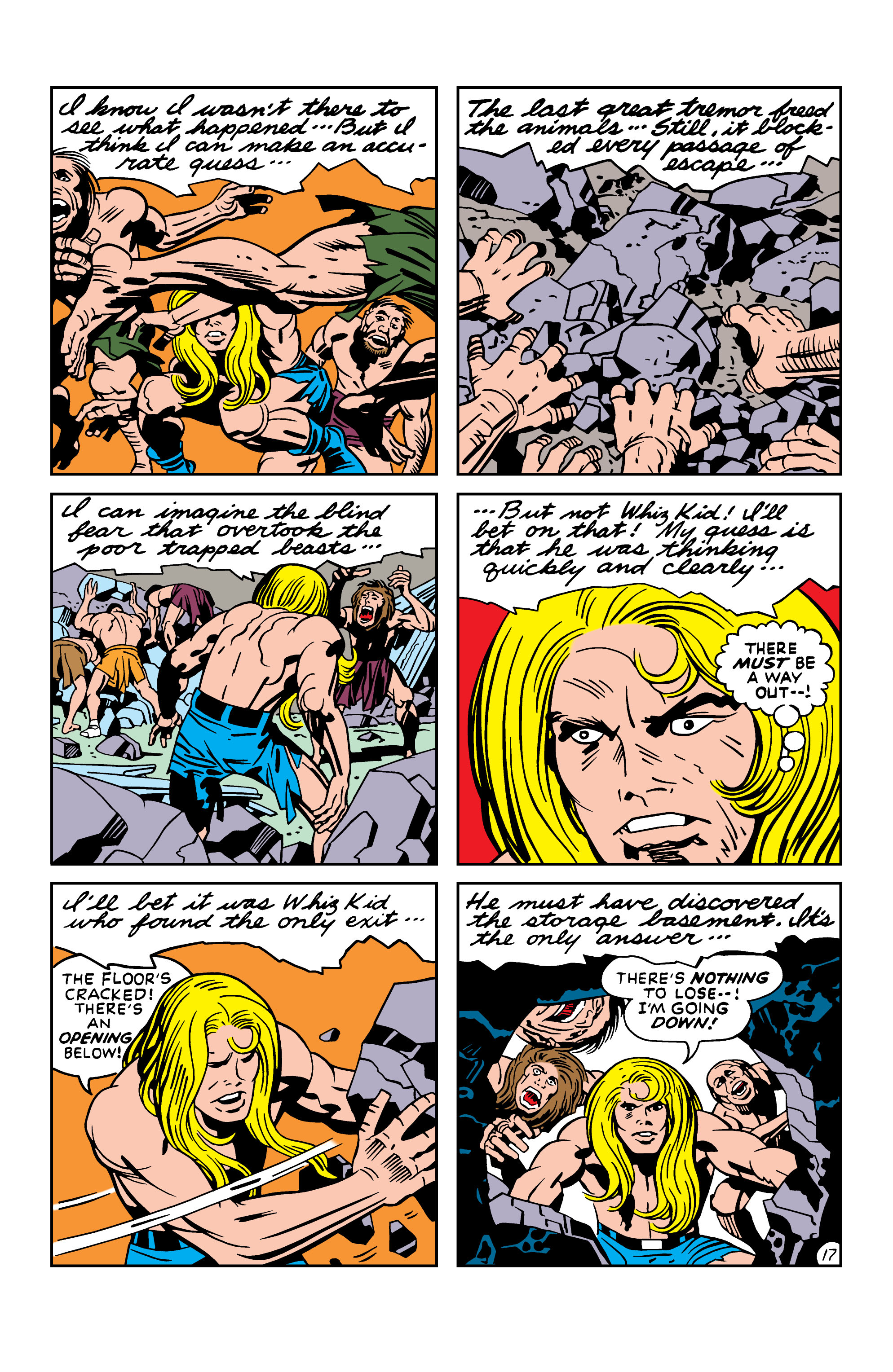 Read online Kamandi, The Last Boy On Earth comic -  Issue #16 - 17