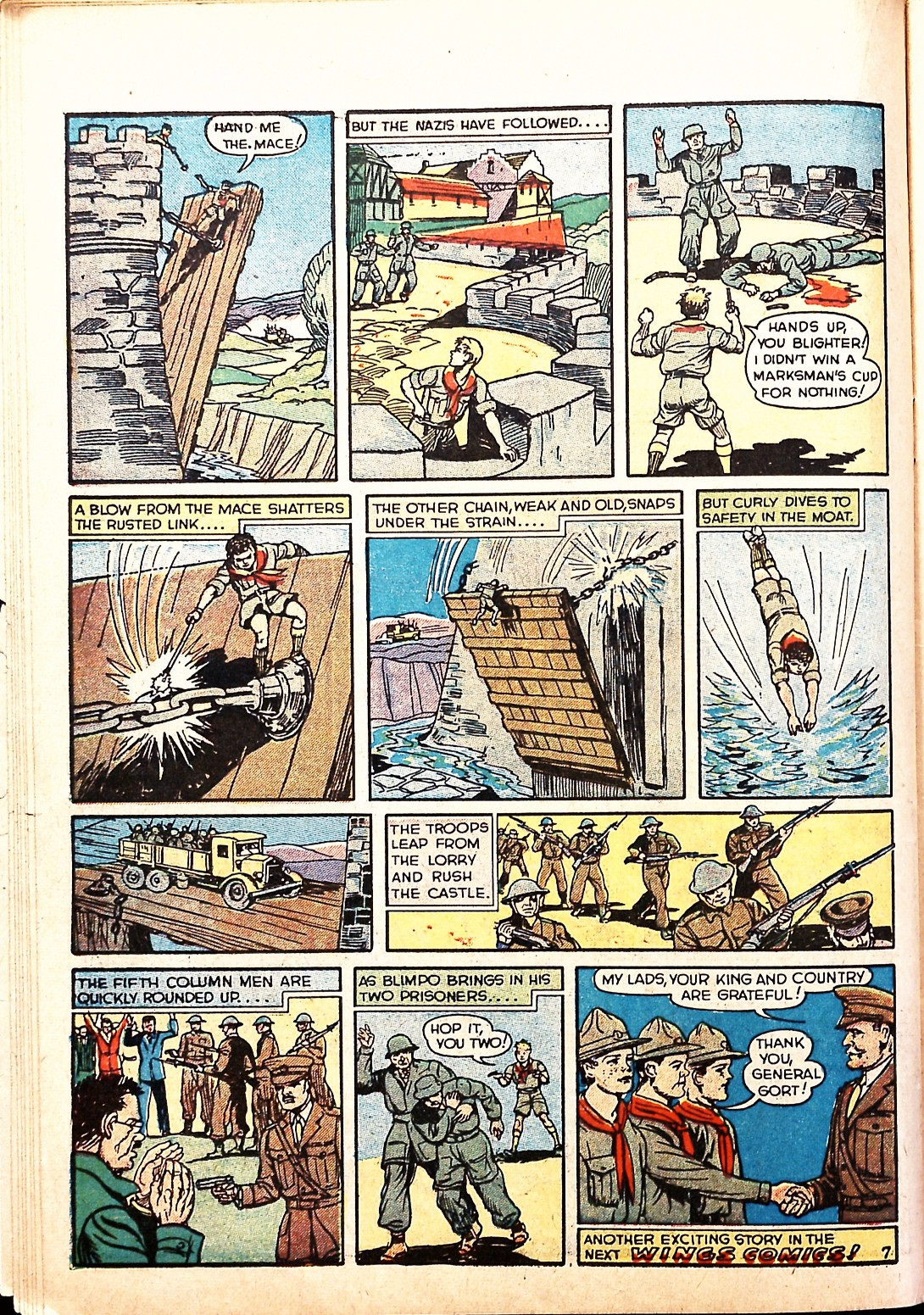 Read online Wings Comics comic -  Issue #2 - 18