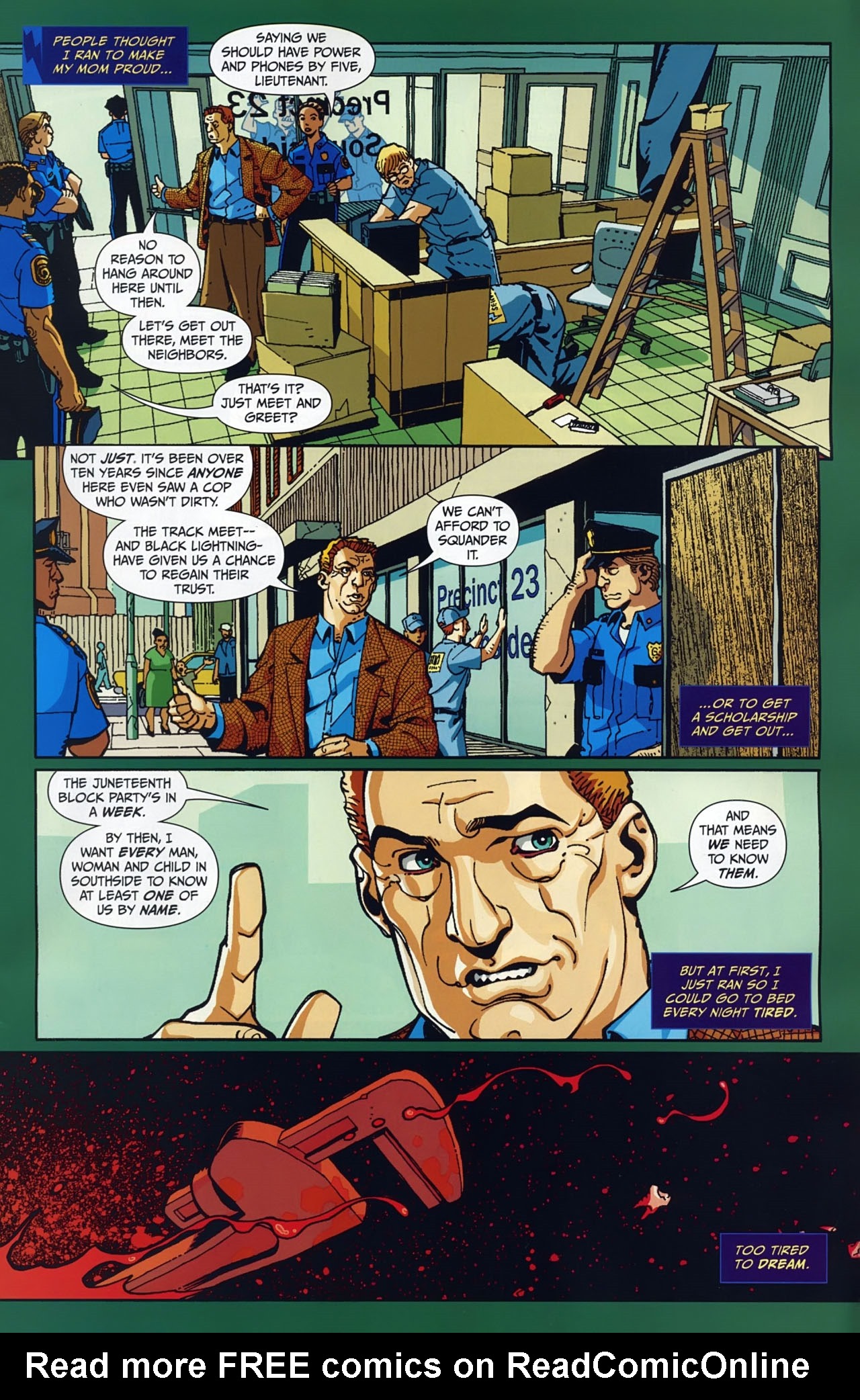 Read online Black Lightning: Year One comic -  Issue #6 - 4