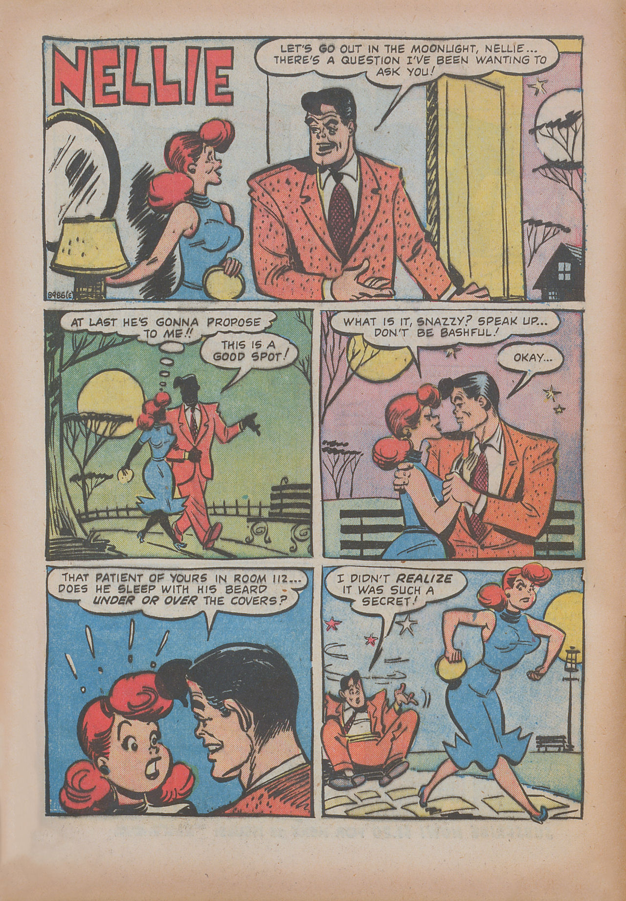 Read online Nellie The Nurse (1945) comic -  Issue #31 - 8
