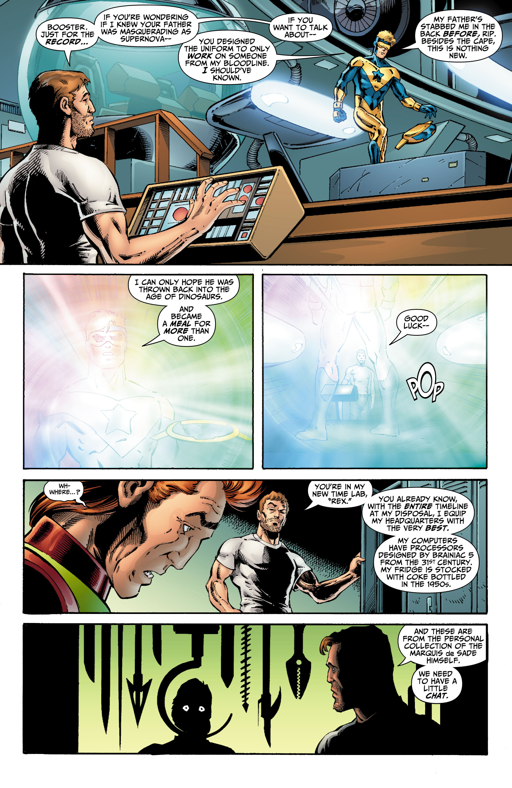 Read online Booster Gold (2007) comic -  Issue #5 - 6