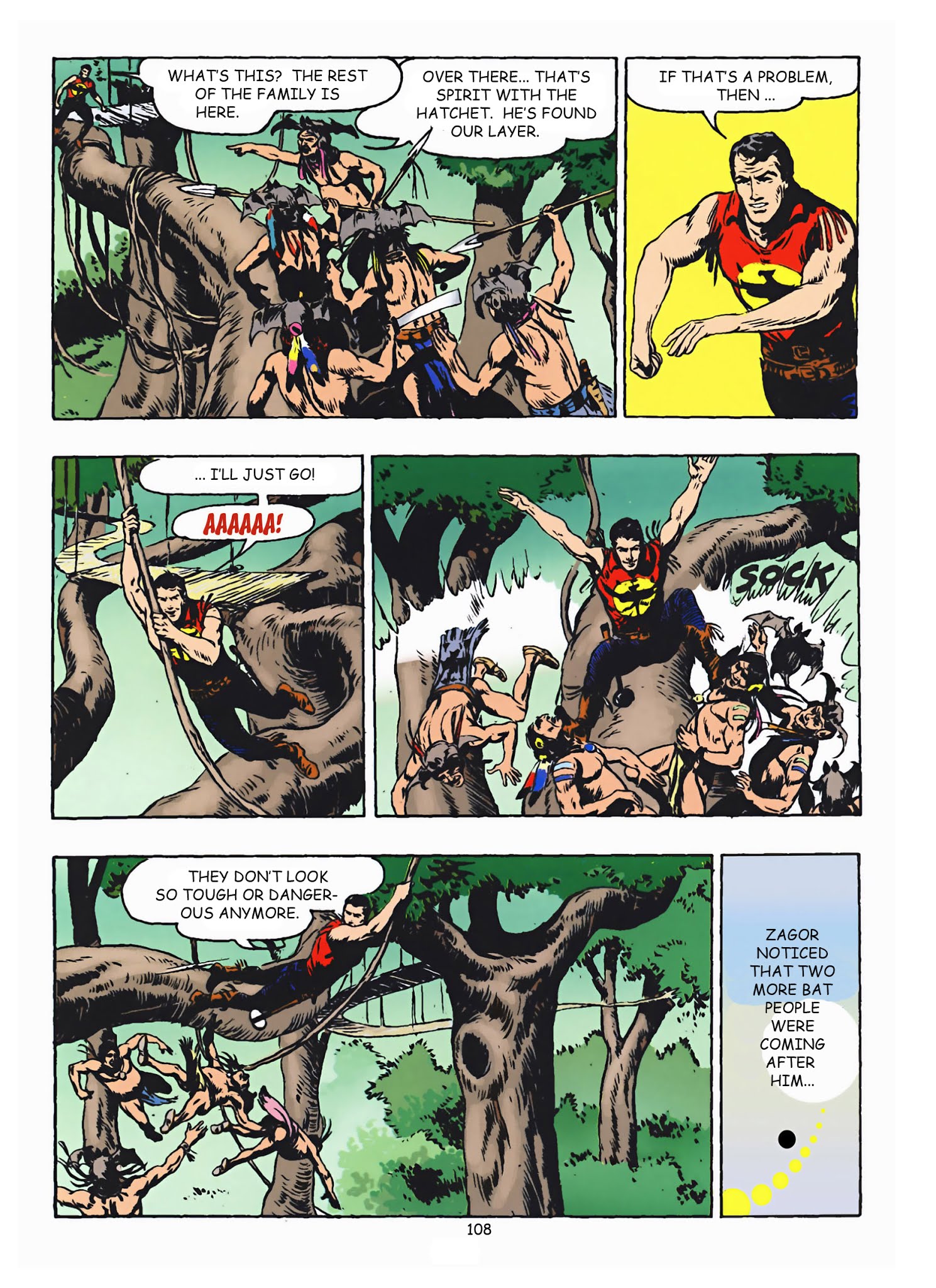 Read online Zenith gigante - Zagor gigante comic -  Issue #2 - 109