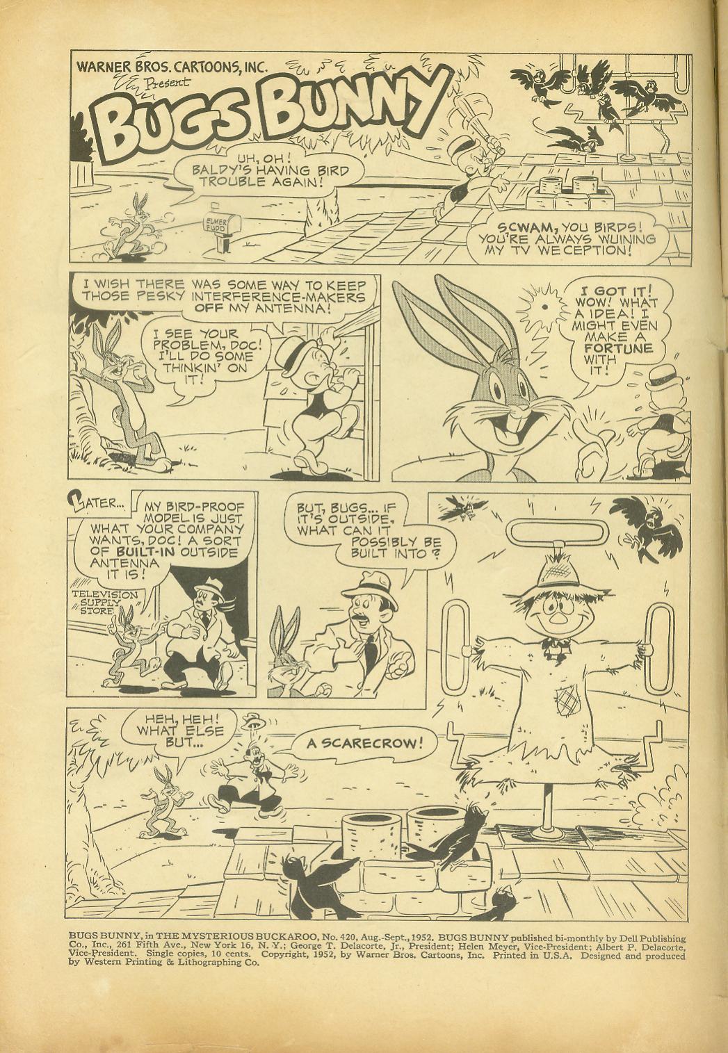 Read online Four Color Comics comic -  Issue #420 - 2