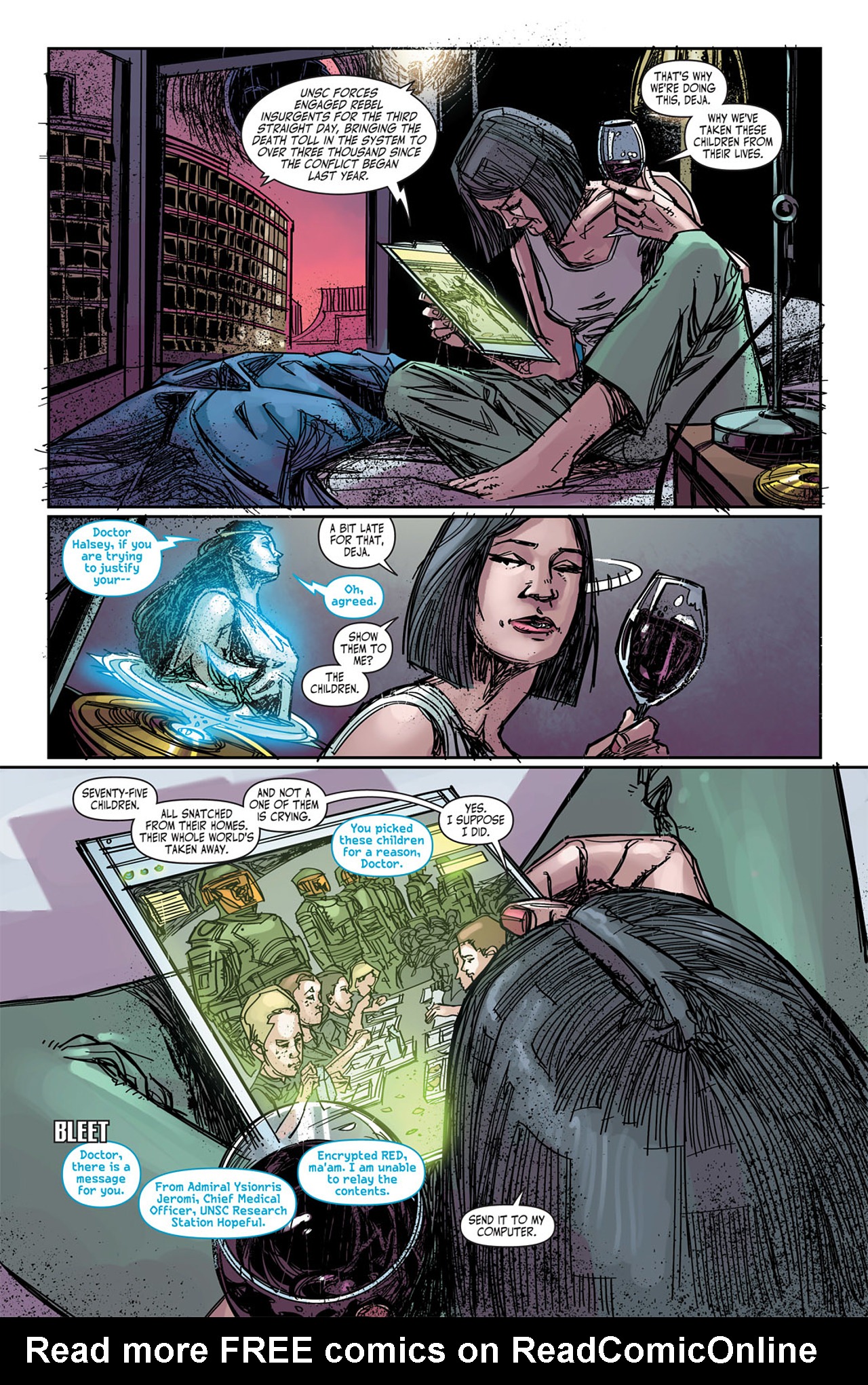 Read online Halo: Fall Of Reach - Boot Camp comic -  Issue # Full - 27