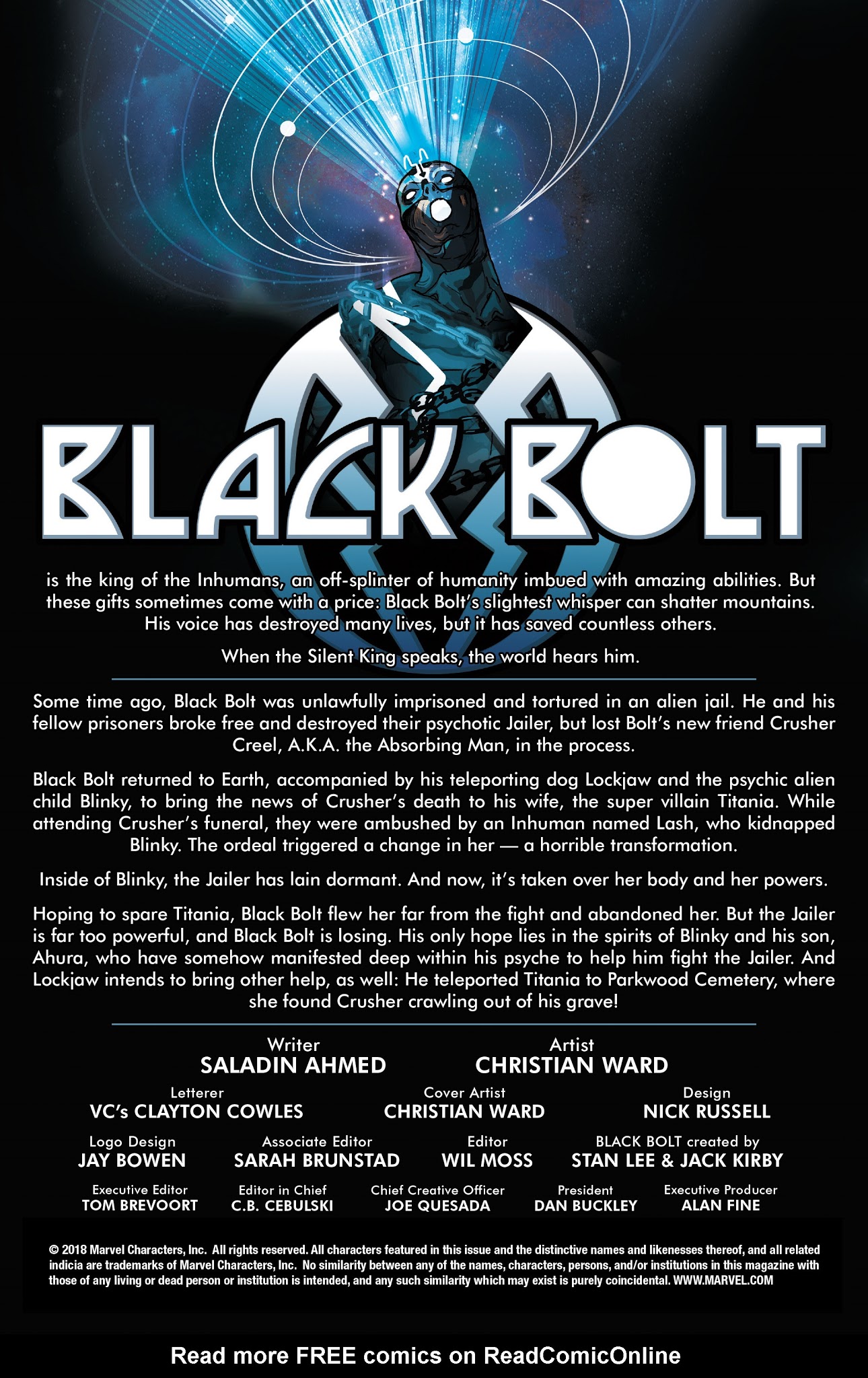 Read online Black Bolt comic -  Issue #12 - 2