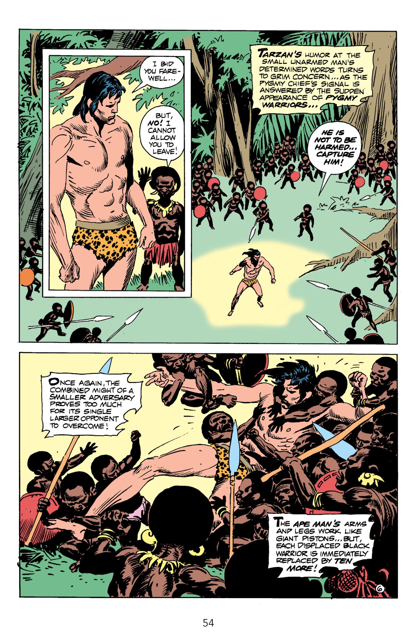 Read online Edgar Rice Burroughs' Tarzan The Joe Kubert Years comic -  Issue # TPB 3 (Part 1) - 55