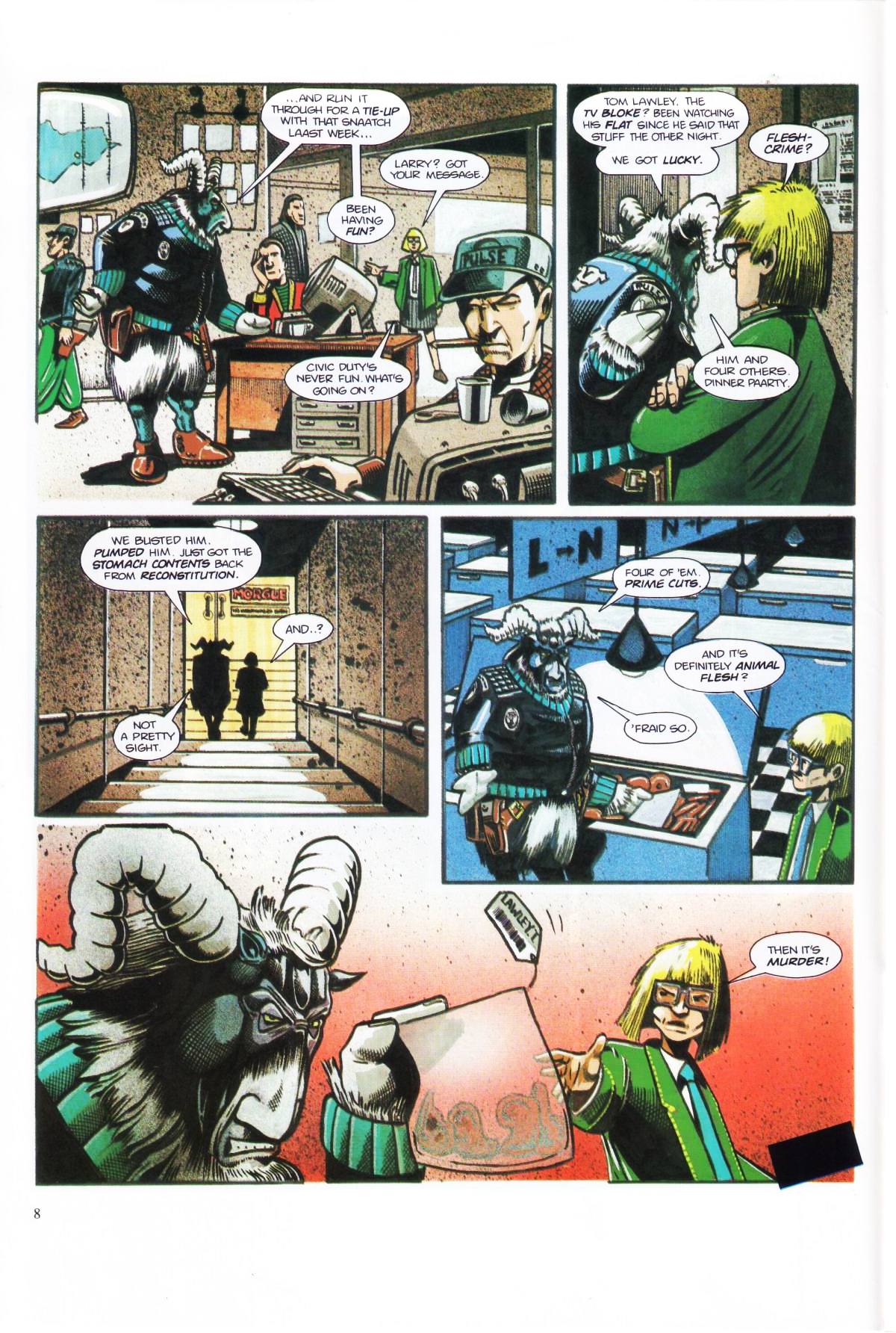 Read online Dead Meat comic -  Issue #1 - 10