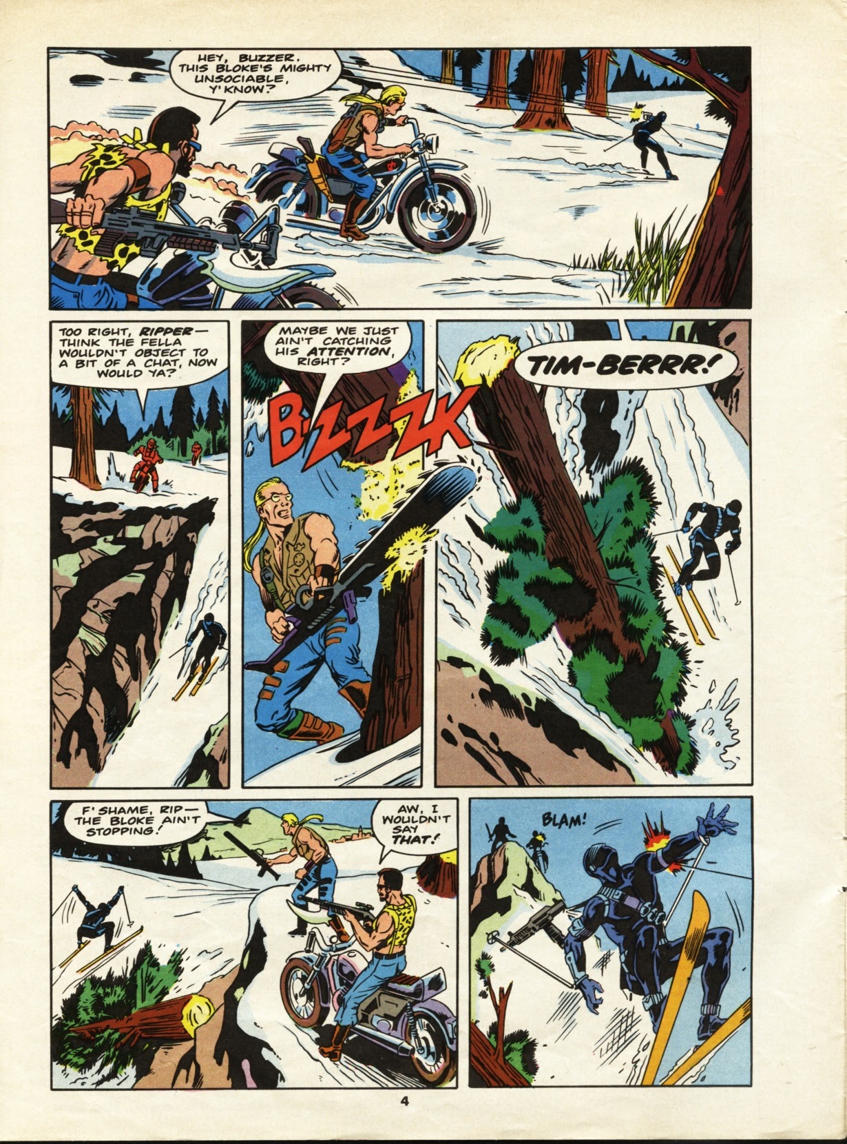 Read online Action Force comic -  Issue #1 - 29