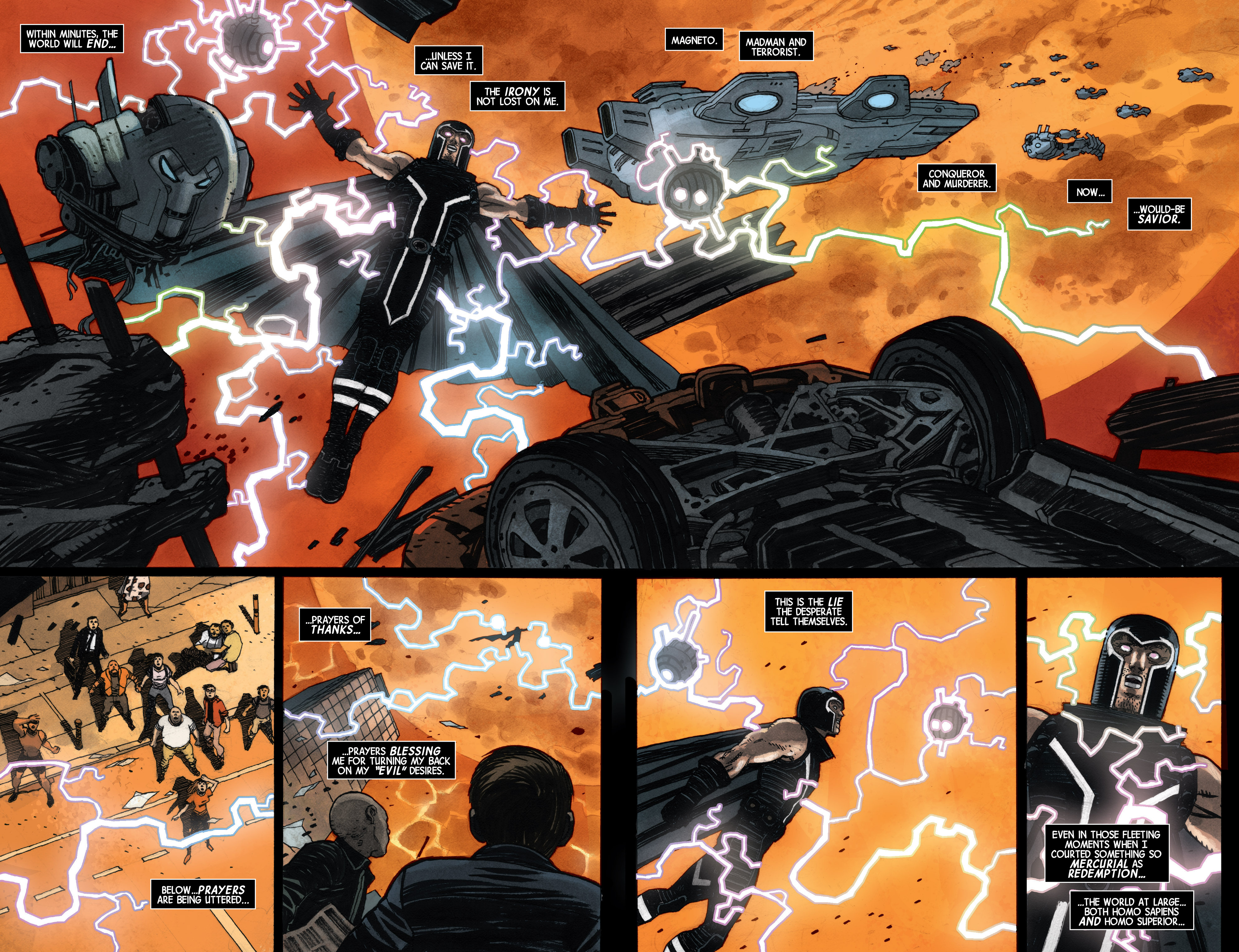 Read online Magneto comic -  Issue #21 - 6