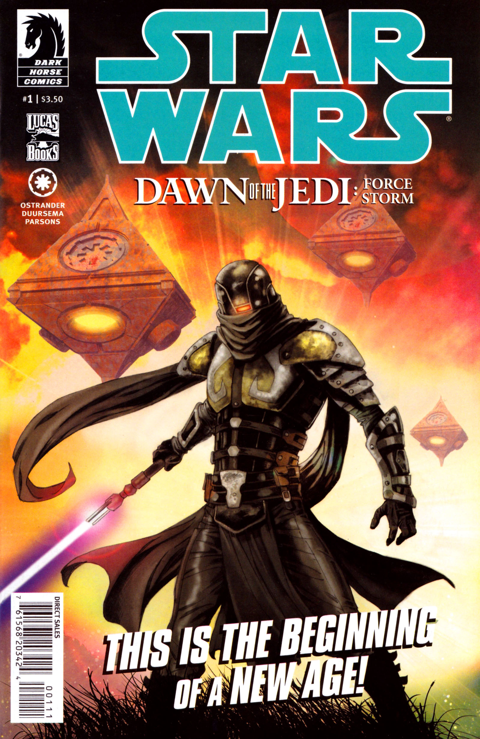 Read online Star Wars: Dawn Of The Jedi - Force Storm comic -  Issue #1 - 1
