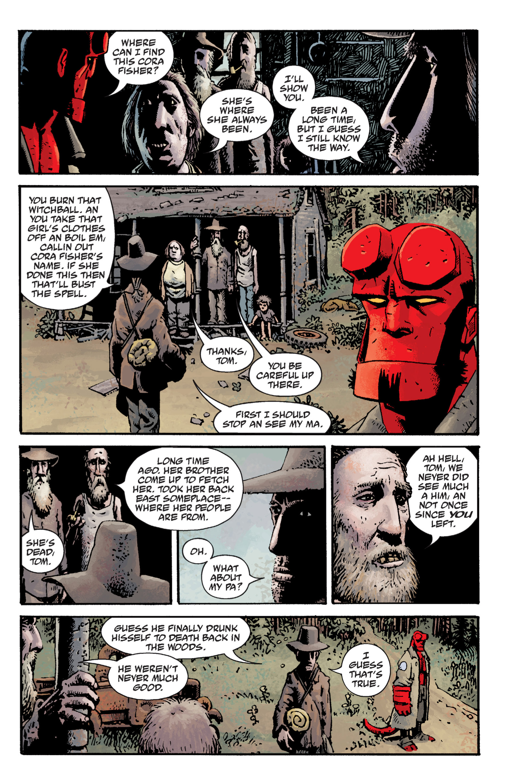 Read online Hellboy comic -  Issue #10 - 13