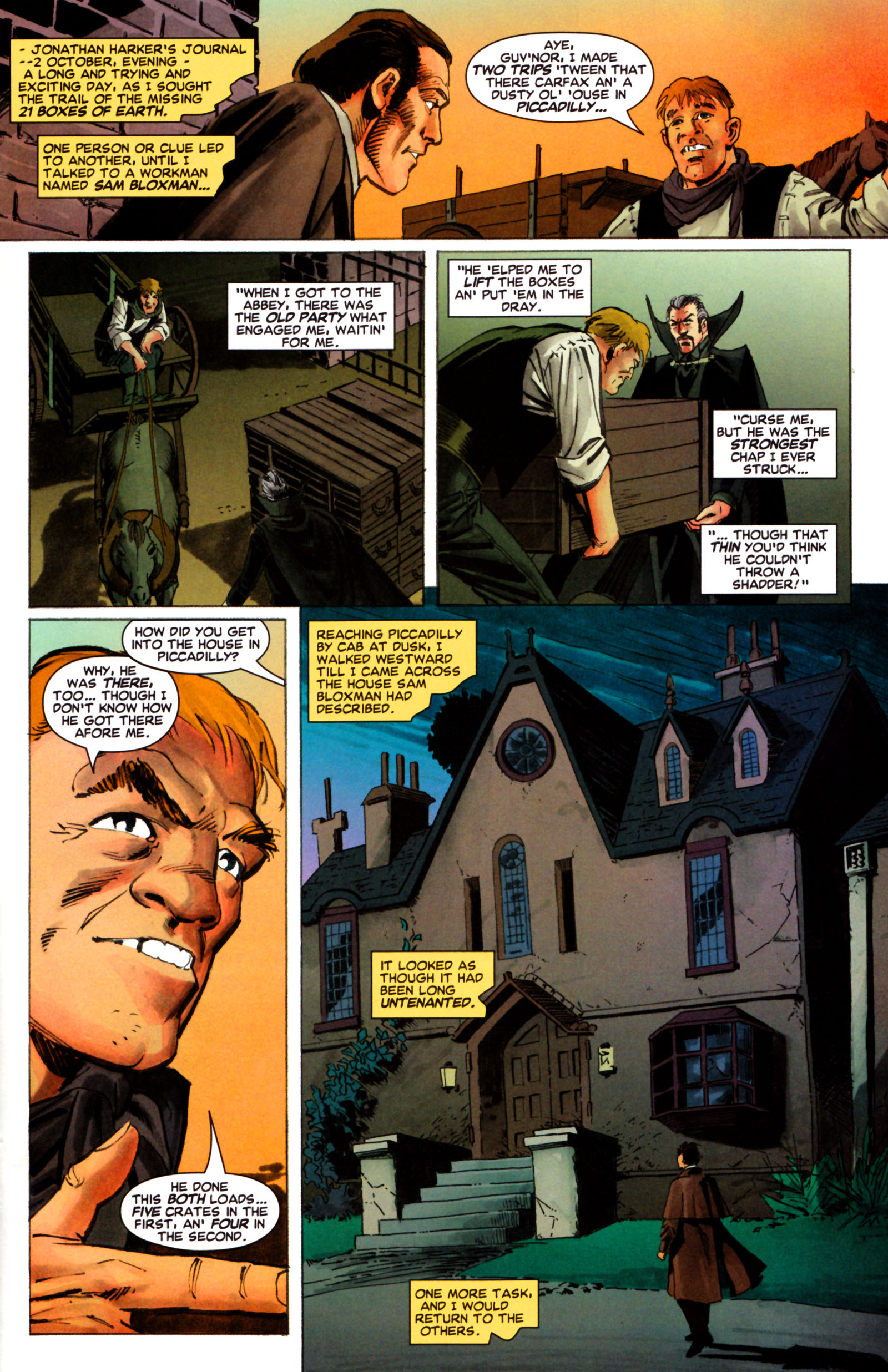 Read online Dracula comic -  Issue #3 - 35