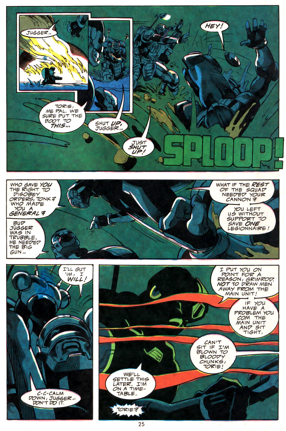 Read online Alien Legion (1987) comic -  Issue #15 - 28
