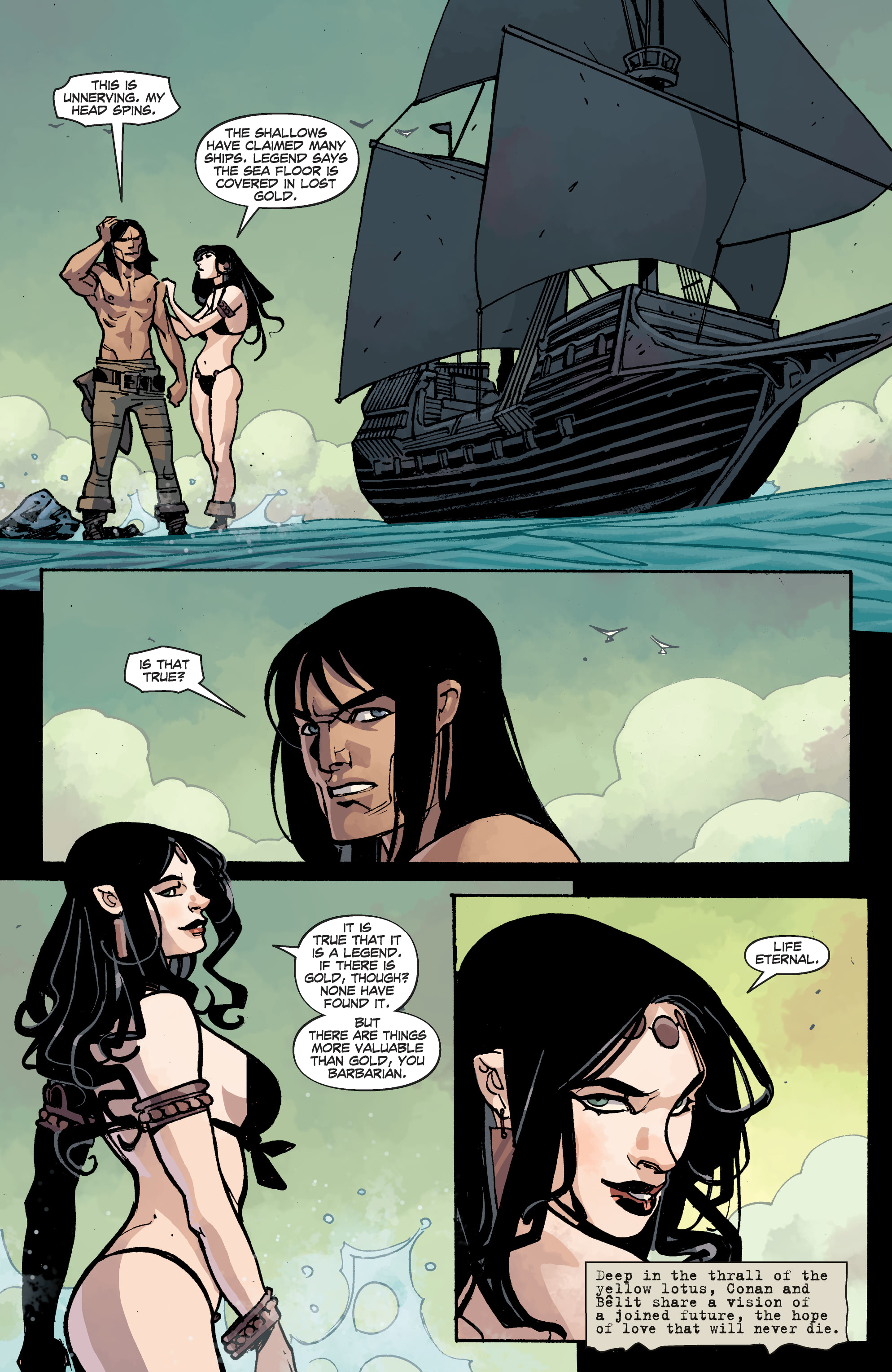 Read online Conan Chronicles Epic Collection comic -  Issue # TPB The Song of Belit (Part 3) - 25