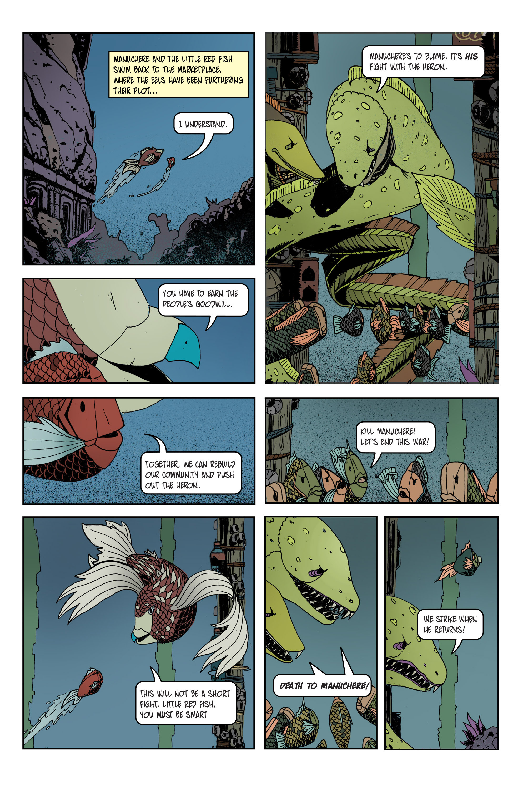 Read online The Little Red Fish comic -  Issue #2 - 23