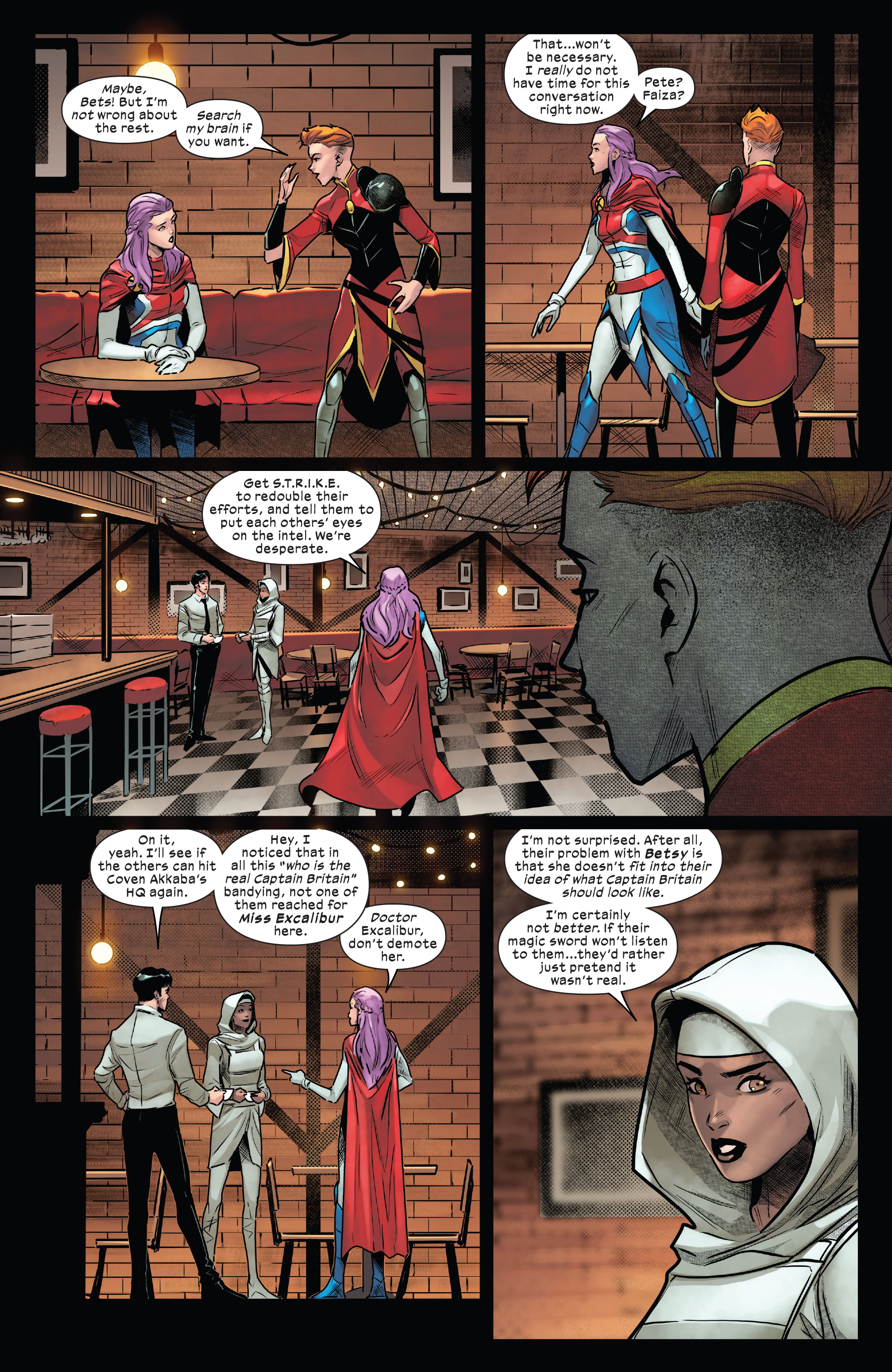 Read online Betsy Braddock: Captain Britain comic -  Issue #3 - 16