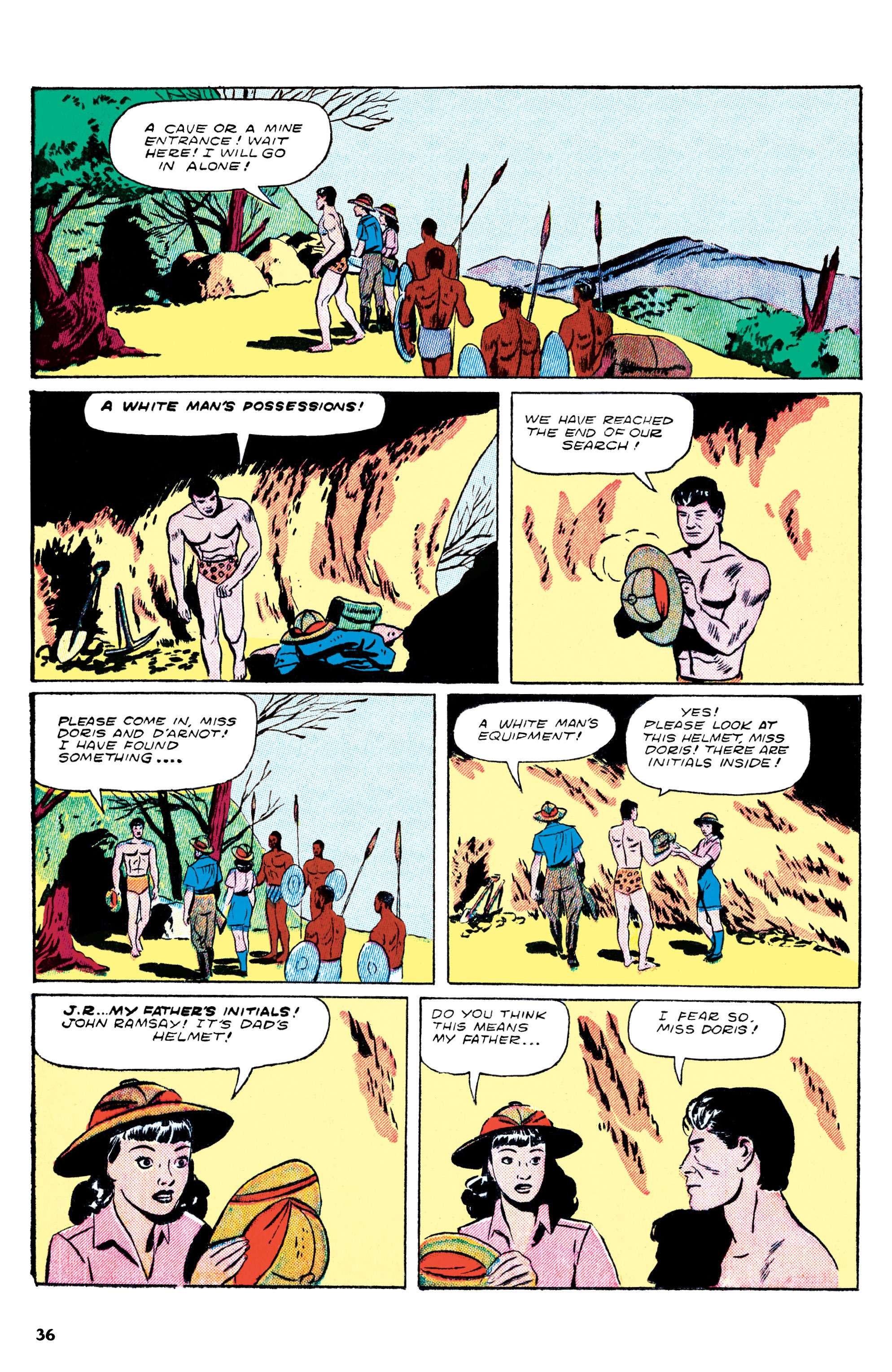 Read online Edgar Rice Burroughs Tarzan: The Jesse Marsh Years Omnibus comic -  Issue # TPB (Part 1) - 37
