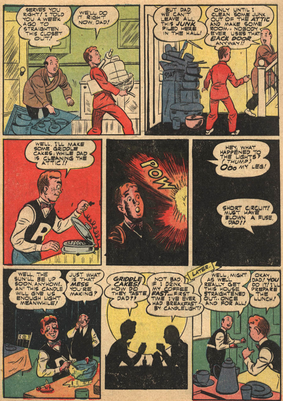 Read online Pep Comics comic -  Issue #40 - 50