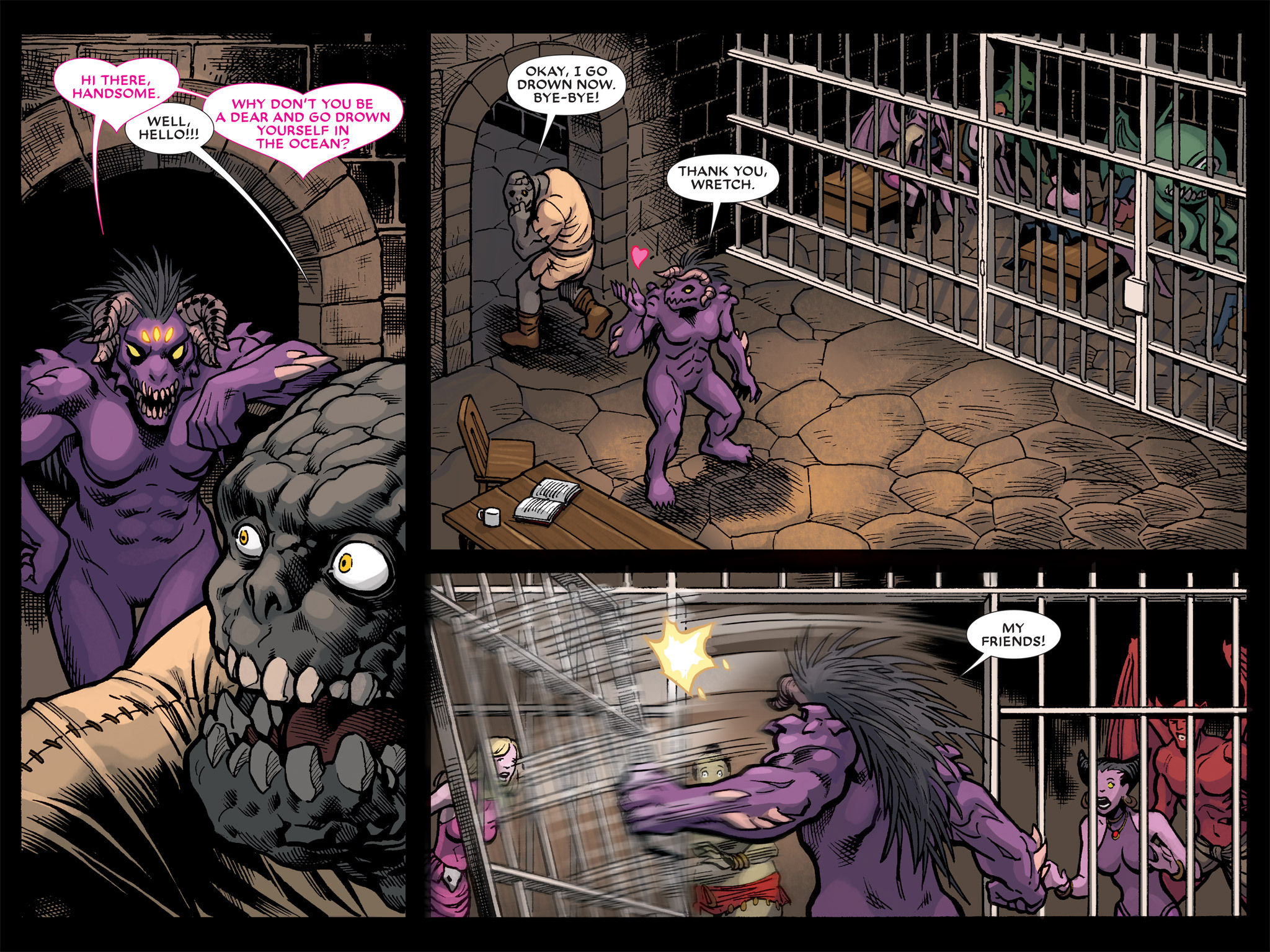 Read online Deadpool: Dracula's Gauntlet comic -  Issue # Part 7 - 68