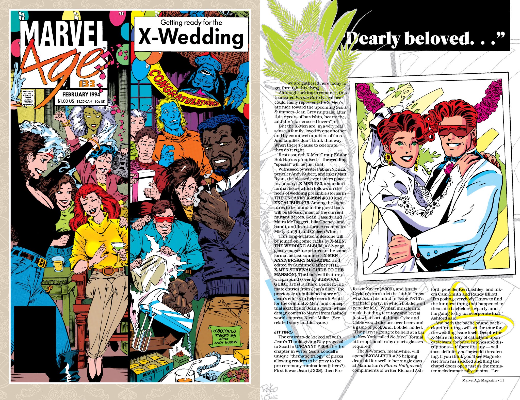 Read online X-Men: The Wedding of Cyclops and Phoenix comic -  Issue # TPB Part 4 - 70