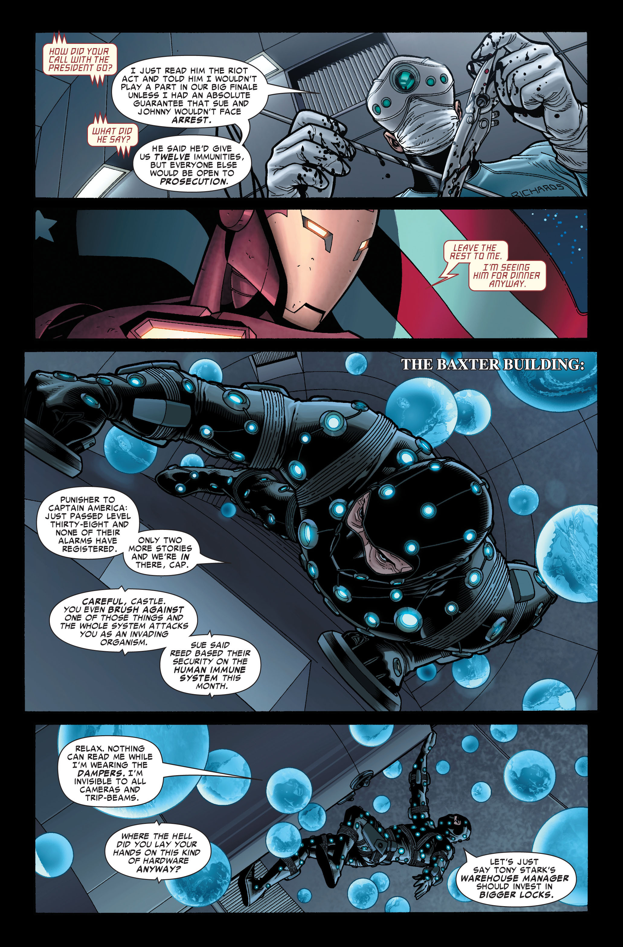 Read online Civil War (2006) comic -  Issue #6 - 7