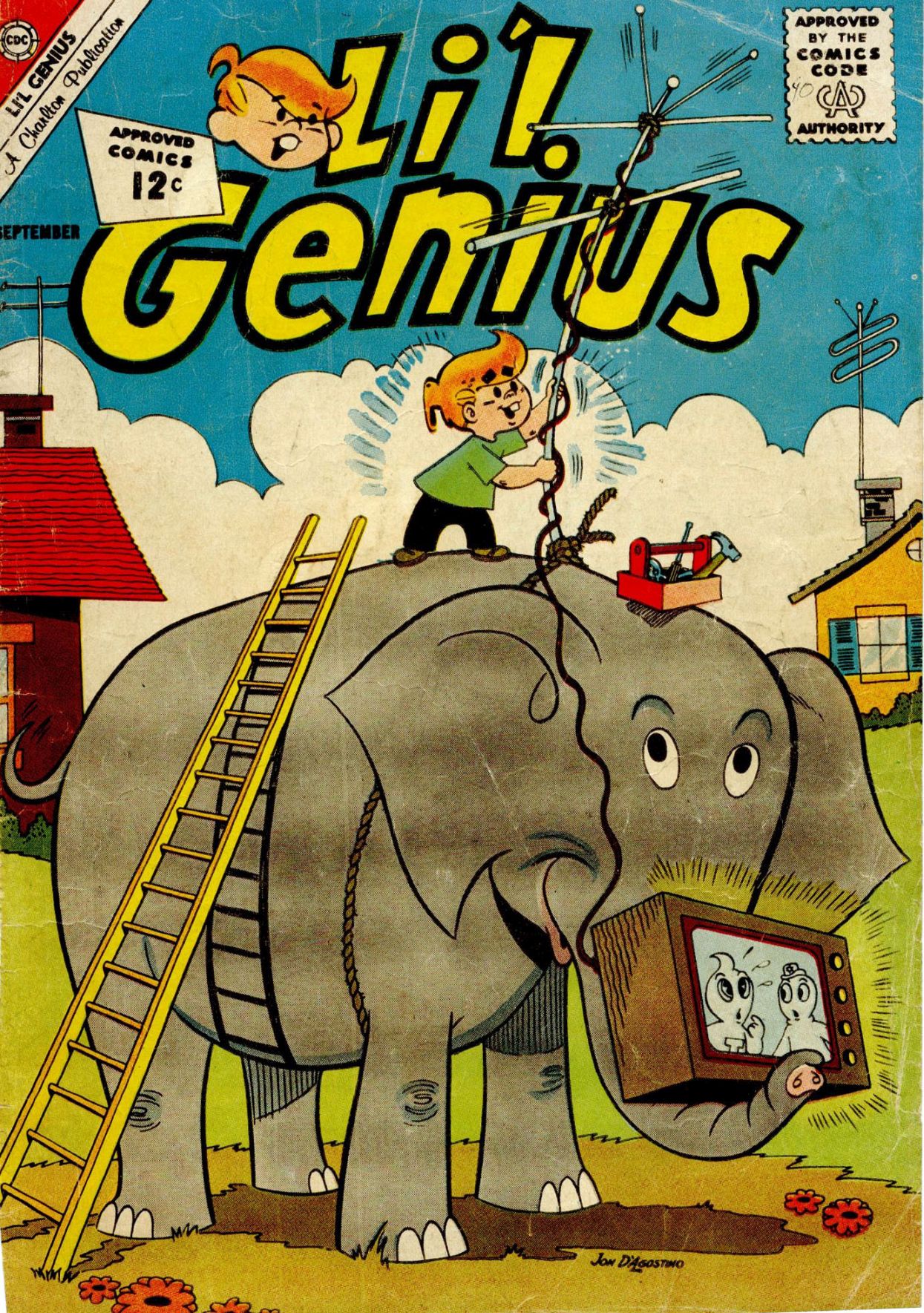 Read online Li'l Genius comic -  Issue #40 - 1