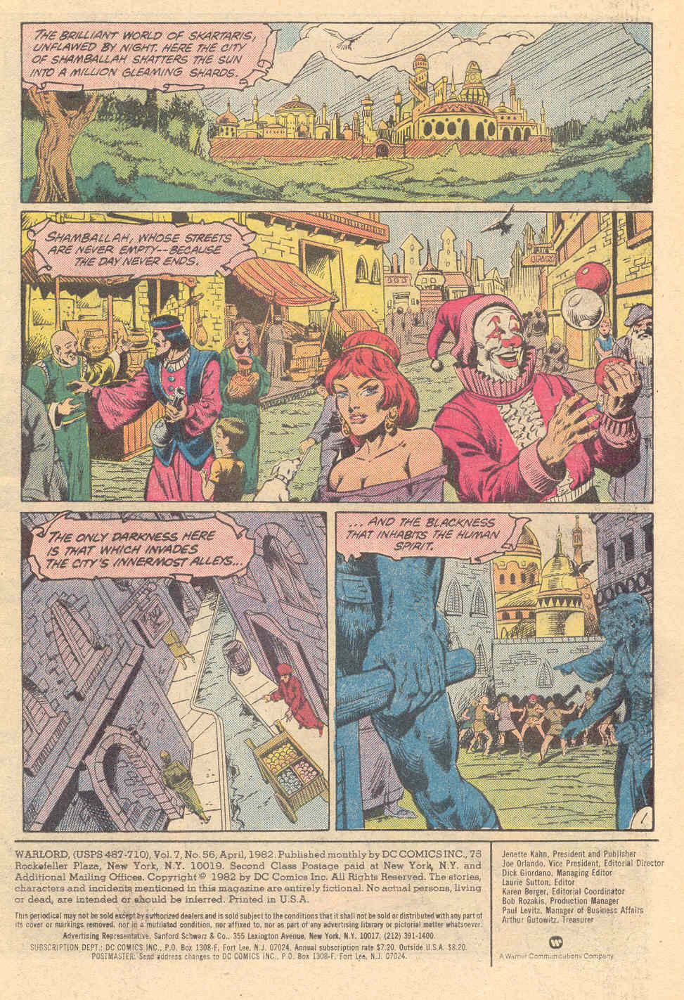 Read online Warlord (1976) comic -  Issue #56 - 2