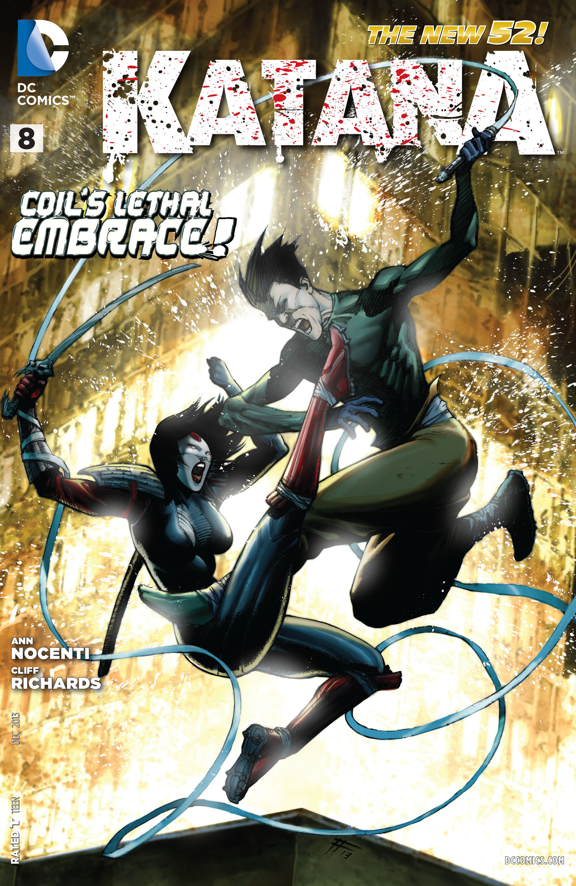 Read online Katana comic -  Issue #8 - 1