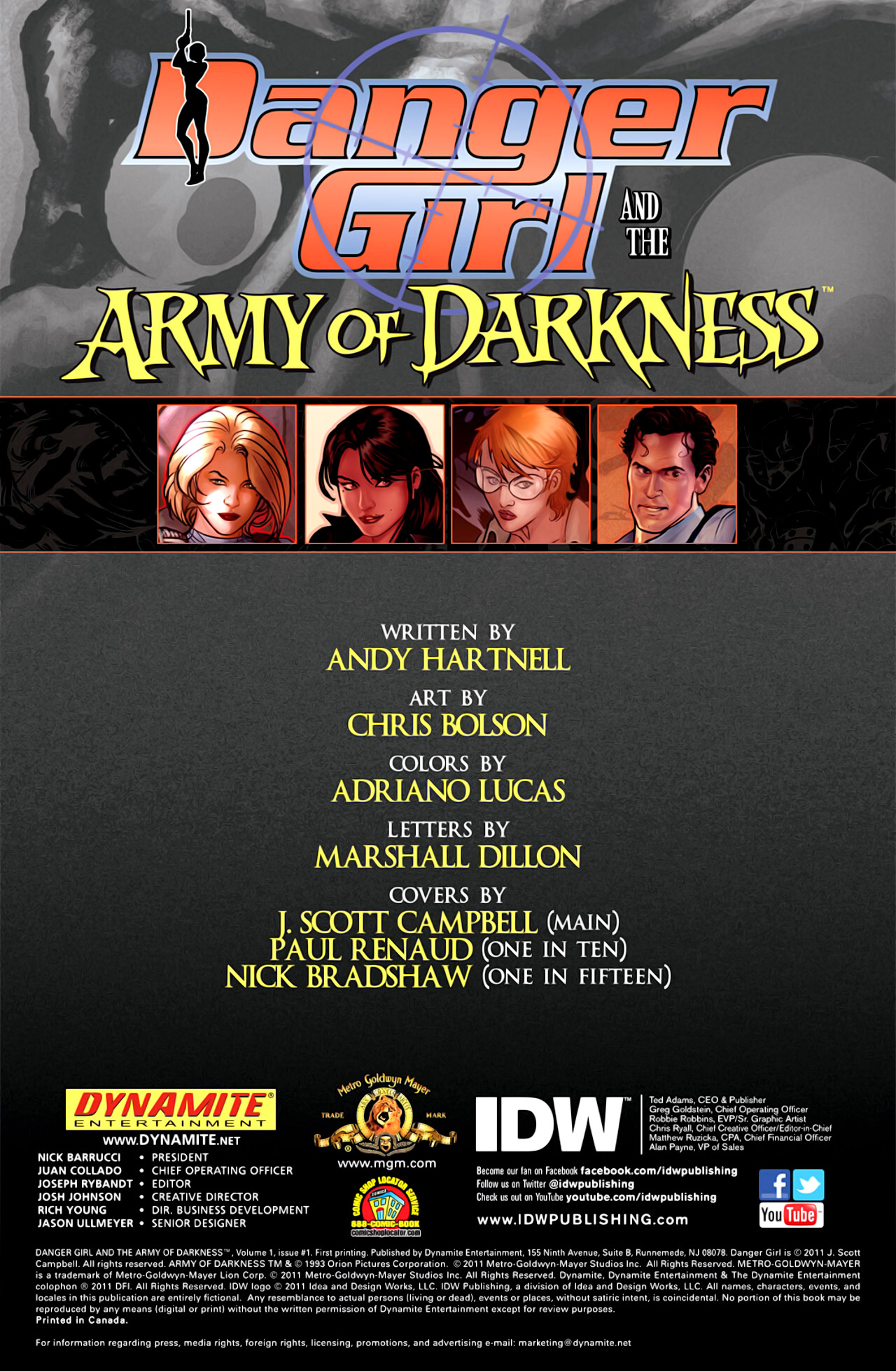 Read online Danger Girl and the Army of Darkness comic -  Issue #1 - 2